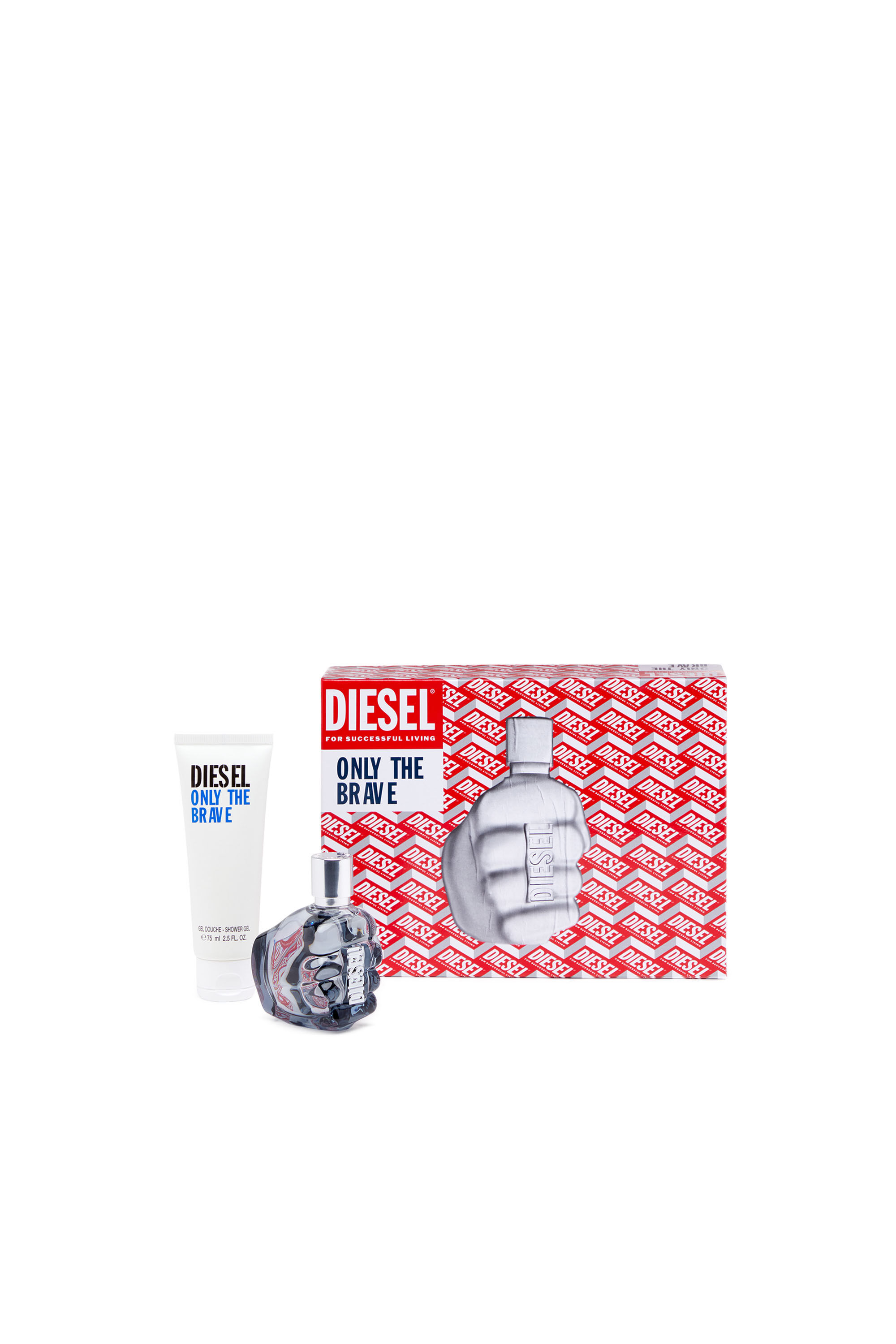 Diesel - ONLY THE BRAVE 50 ML  GIFT SET, Male's ONLY THE BRAVE Premium Gift Set in Blue - 1