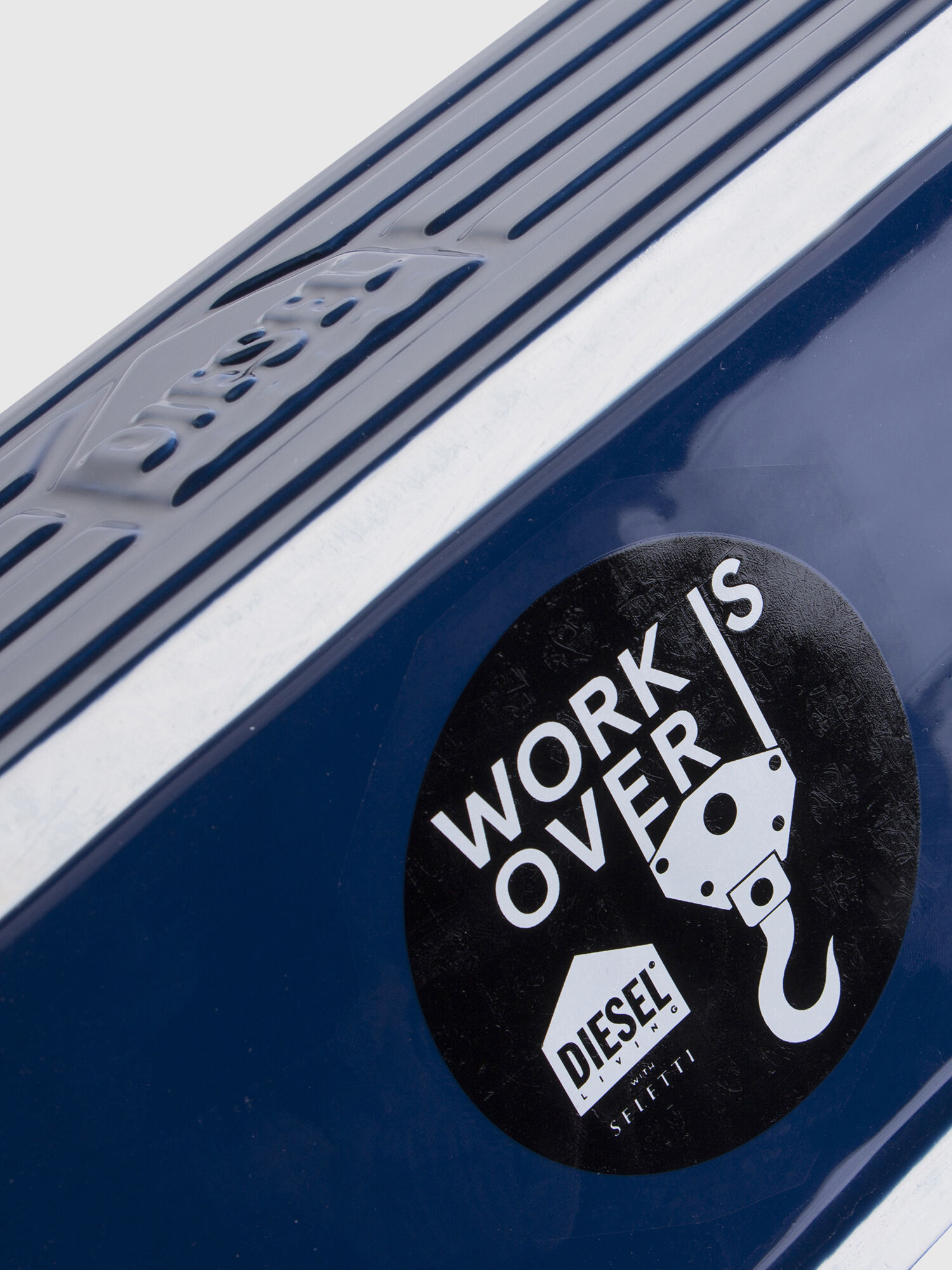 Diesel - 11056 WORK IS OVER, Boîte à outils en porcelaine bleue Mixte in Bleu - 5