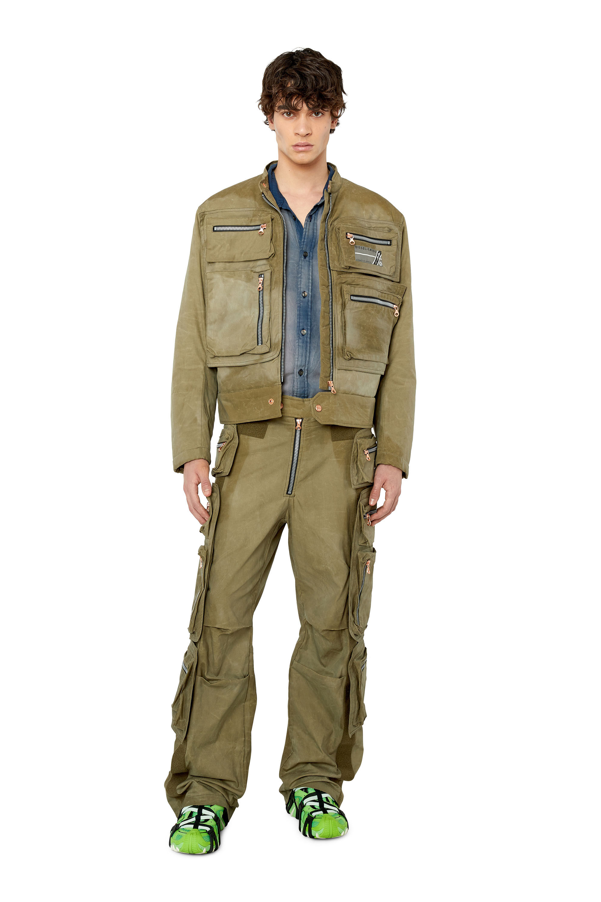 Diesel khaki hot sale pants
