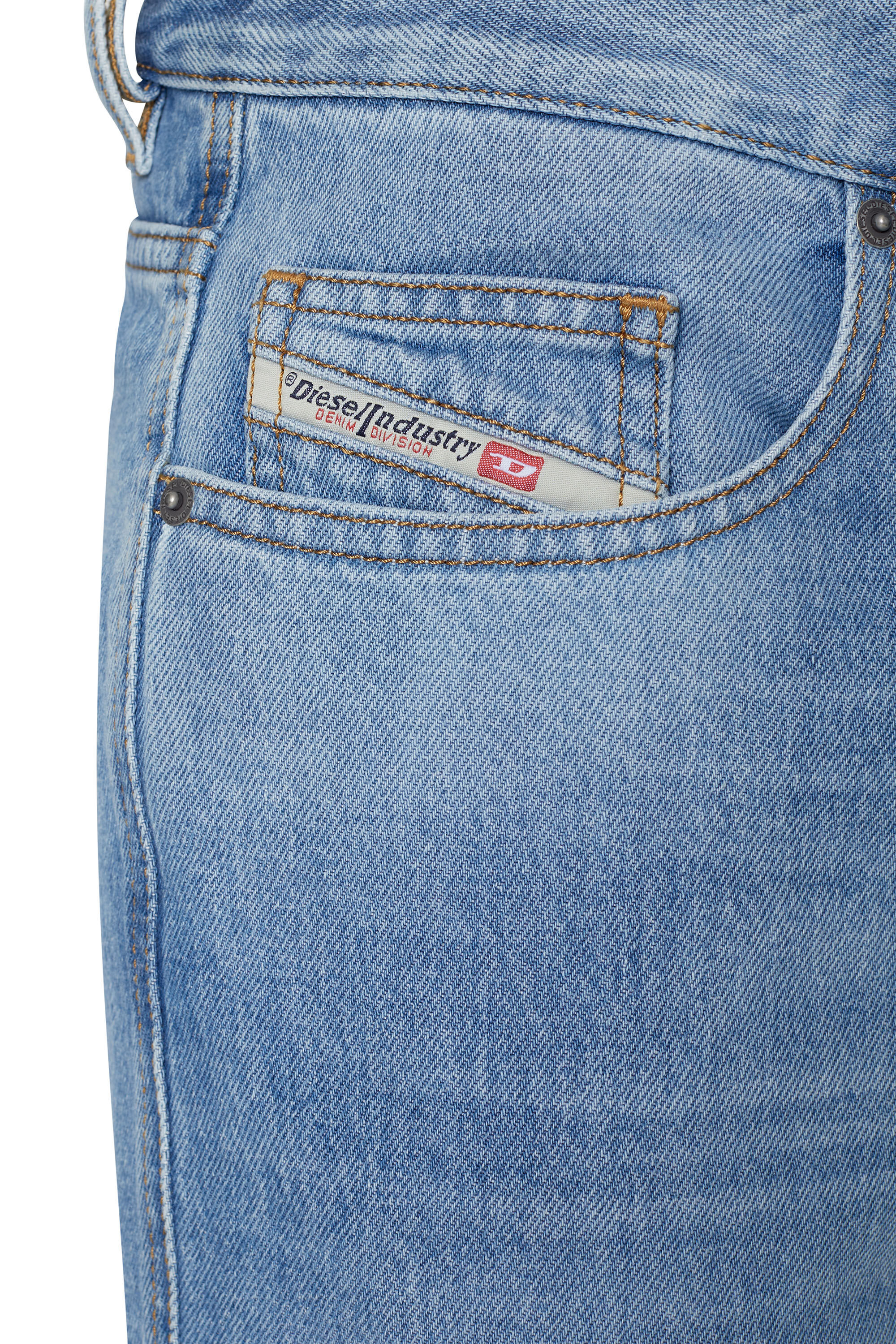 Diesel - Straight Jeans 2020 D-Viker 09C15, Bleu Clair - Image 6