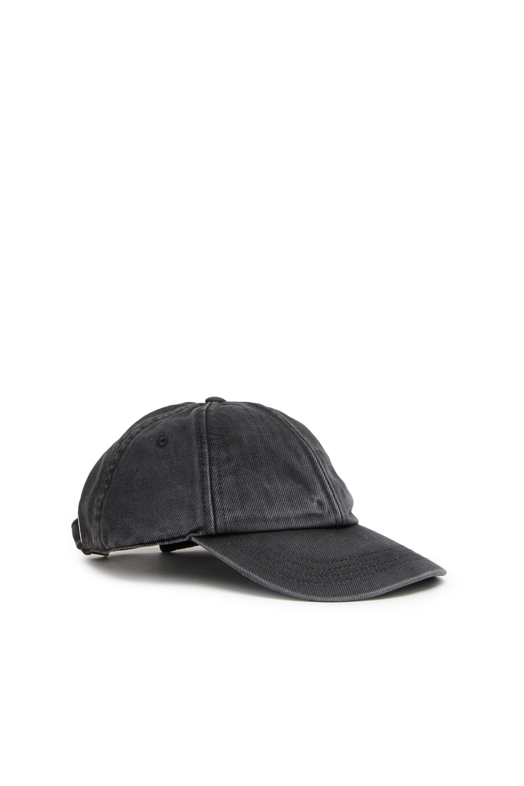 DIESEL - C-LIB-4 DENIM BASEBALL CAP WITH LOGO - Eleonora Bonucci