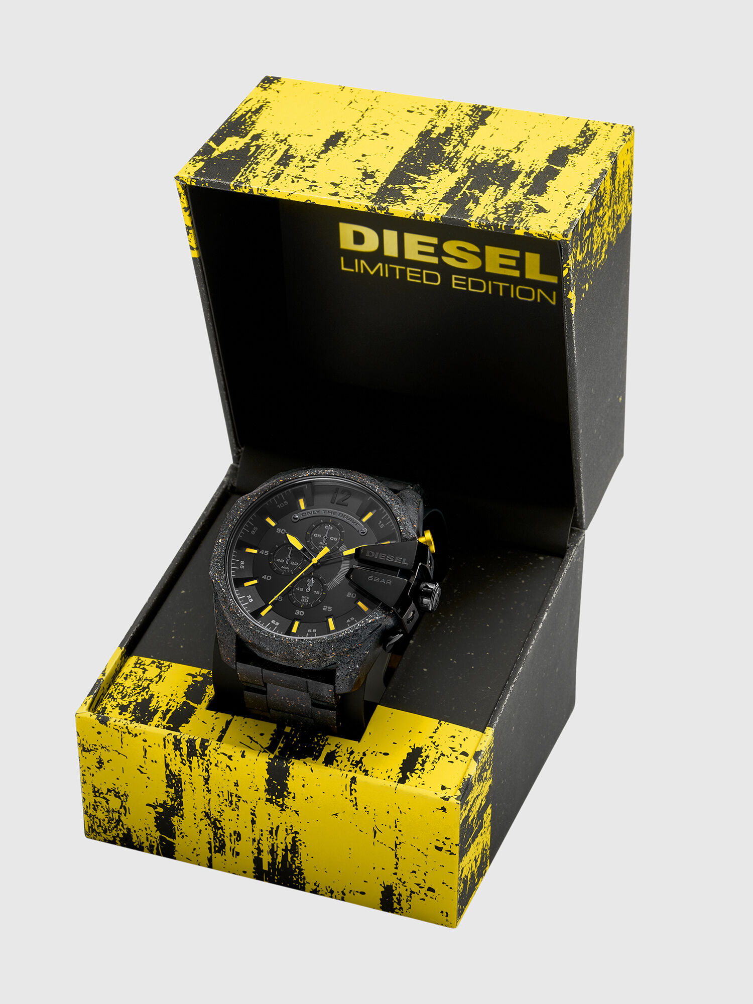 Yellow 2025 diesel watch
