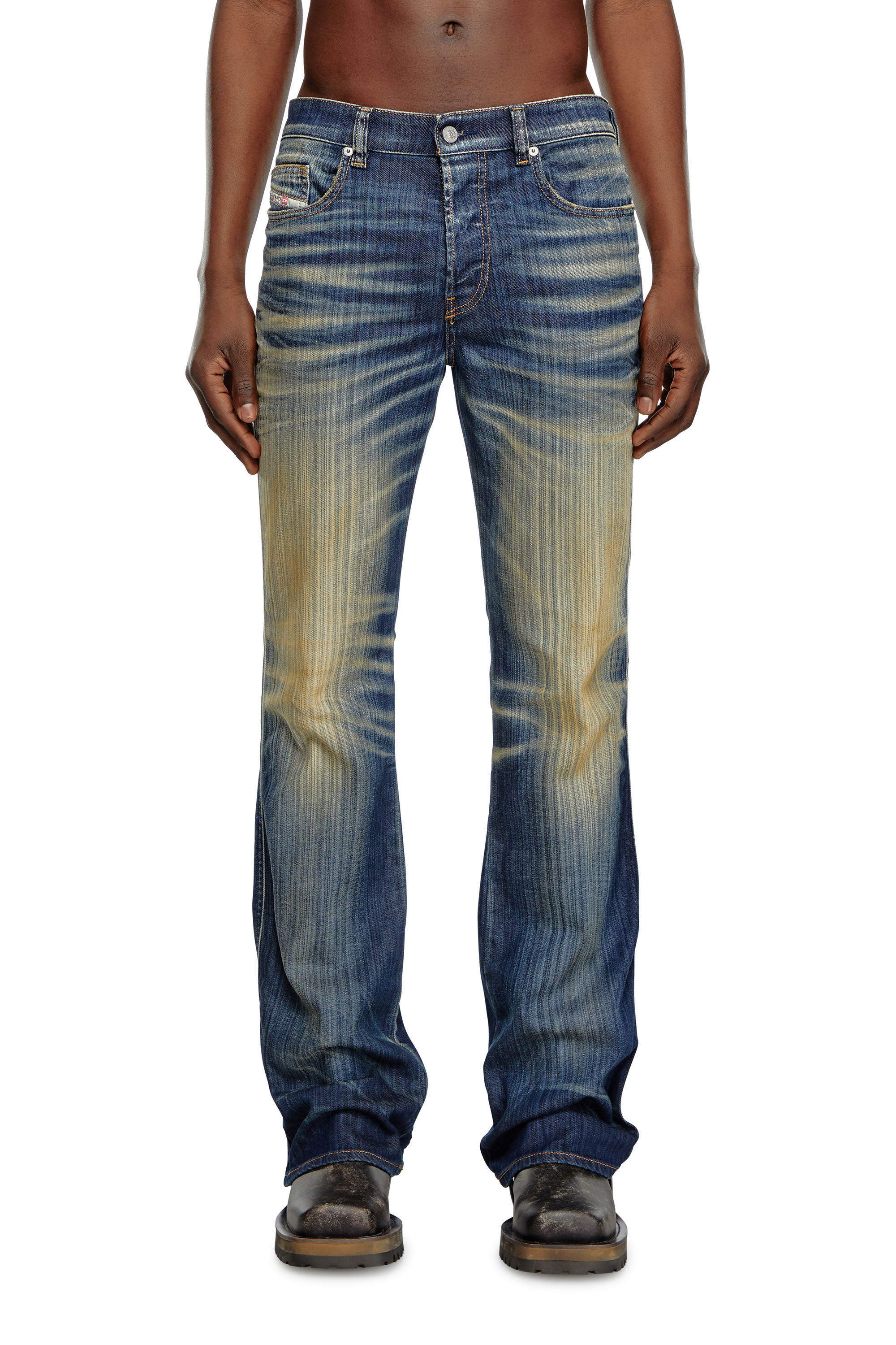 Diesel - Bootcut Jeans 1998 D-Buck 09J46 Homme, Bleu Foncé - Image 3