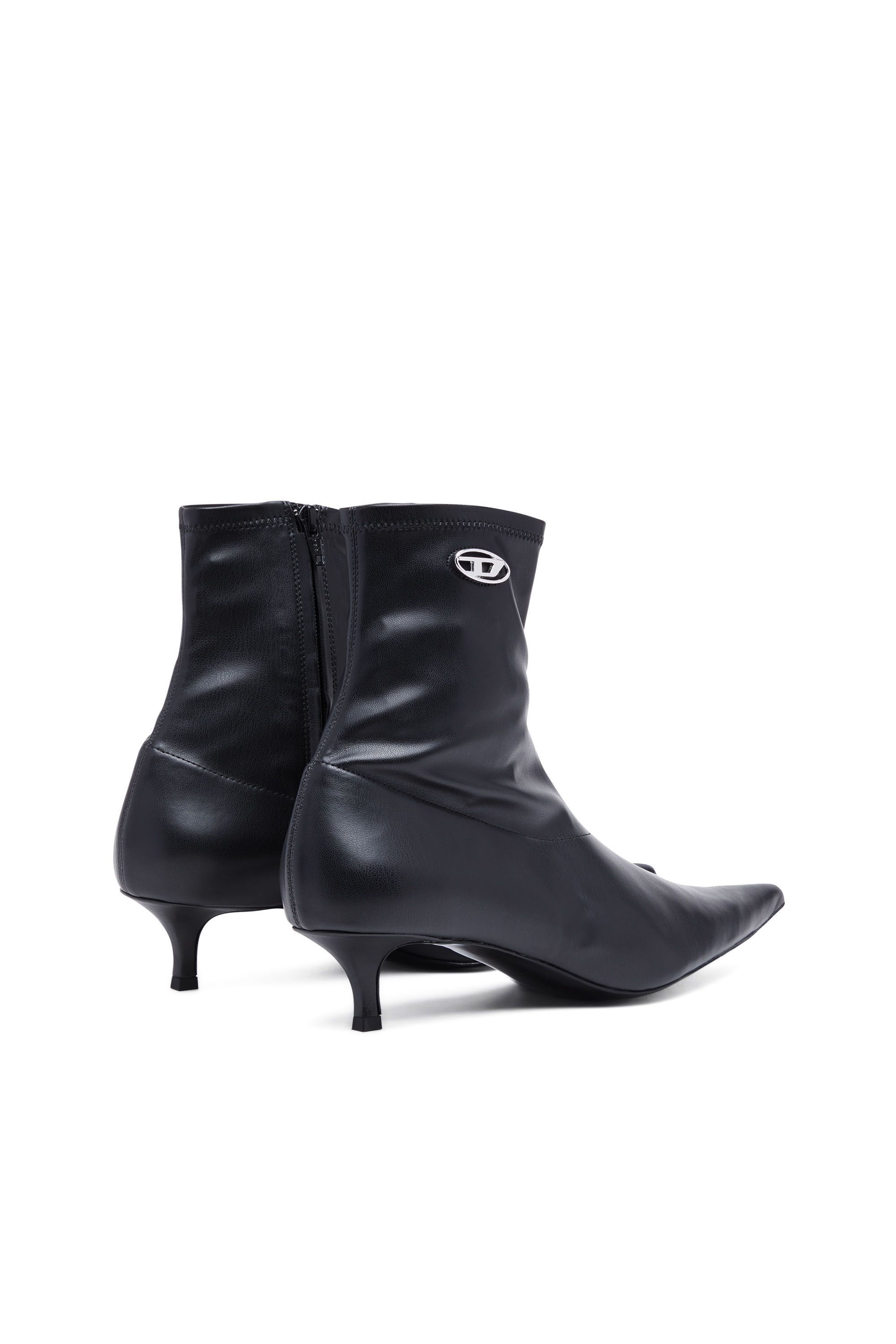 D KITTIE AB Woman Kitten heel ankle boots Black Diesel