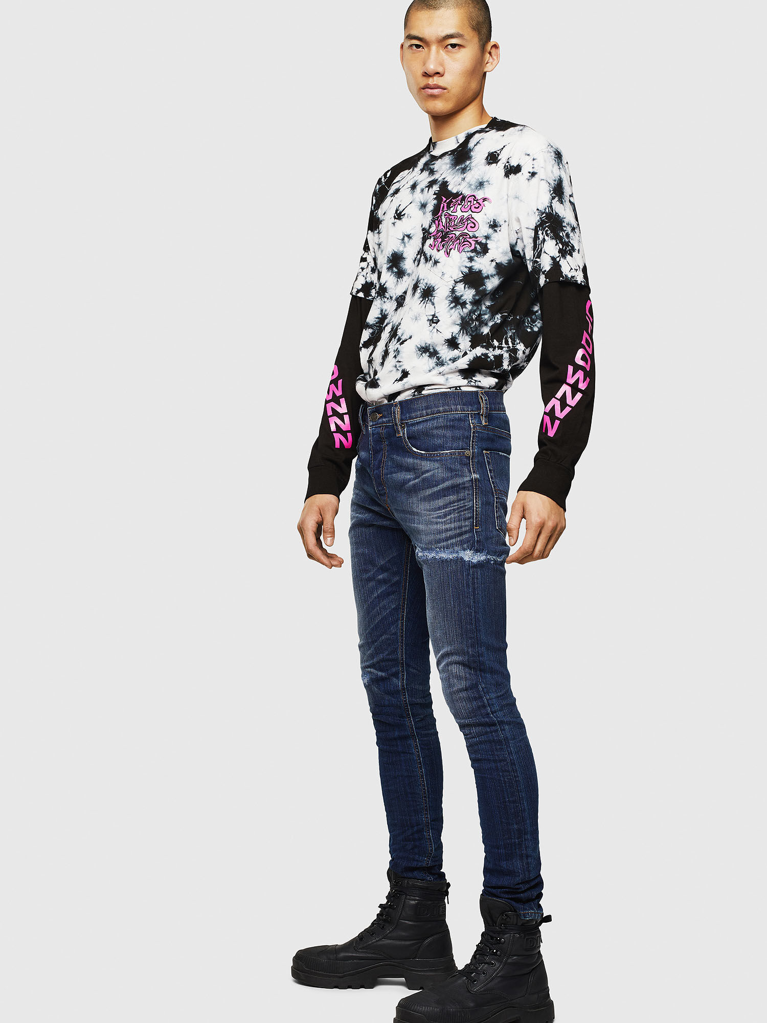 Diesel tepphar jeans black sales