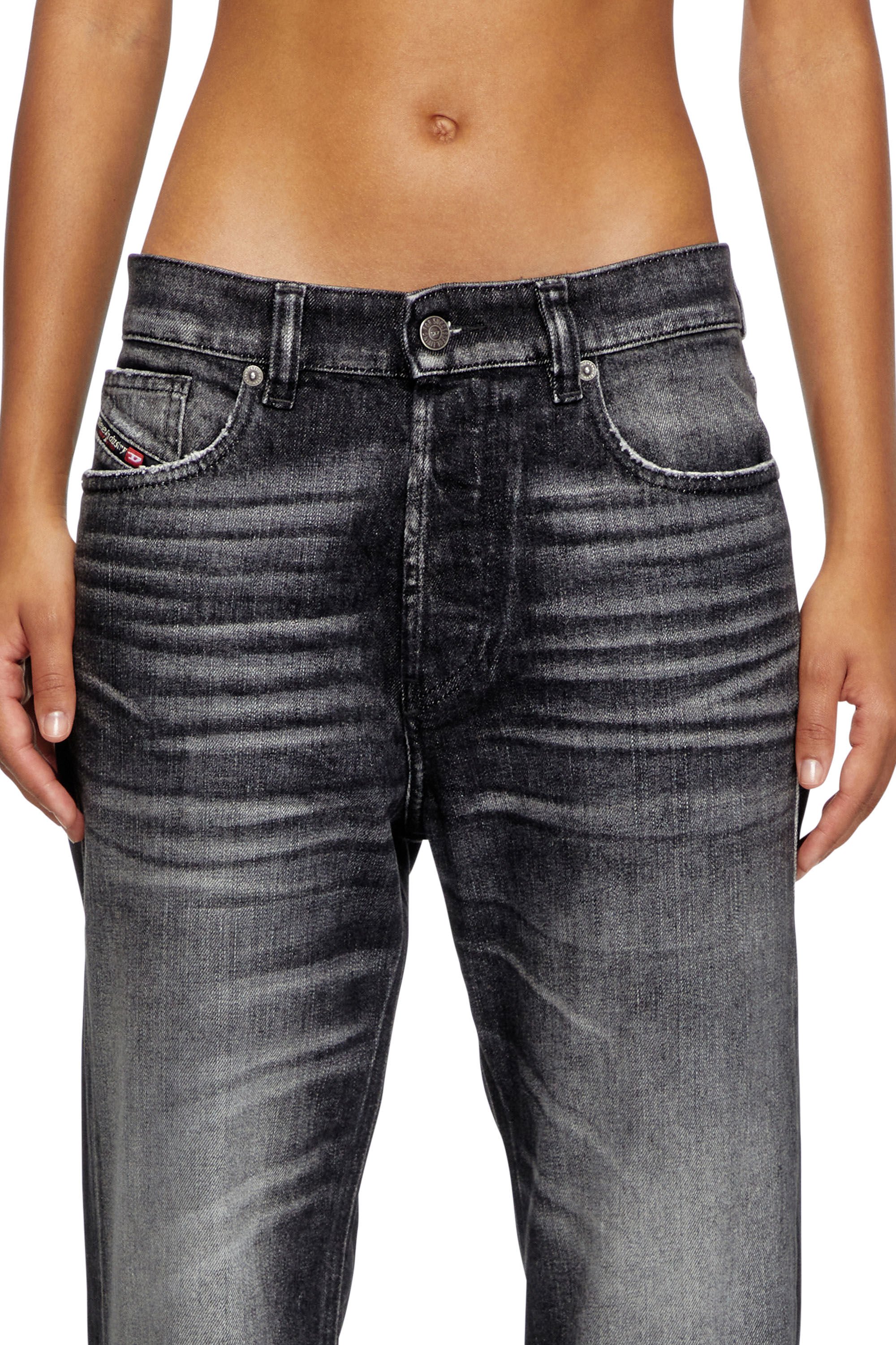 Diesel - Female's Regular Jeans 1988 D-Ark 09L50, Black/Dark Grey - 5