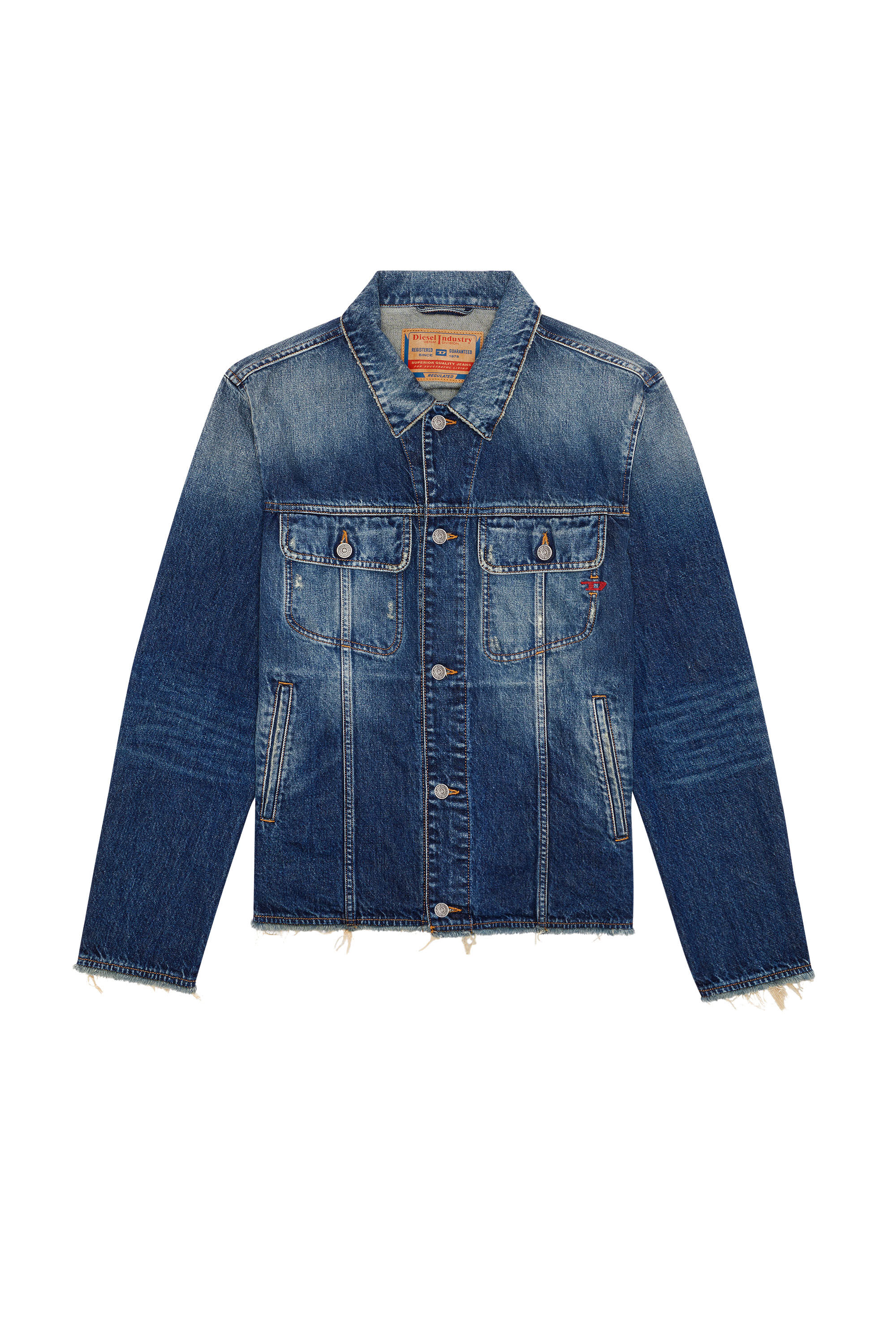 Diesel denim 2025 jacket men