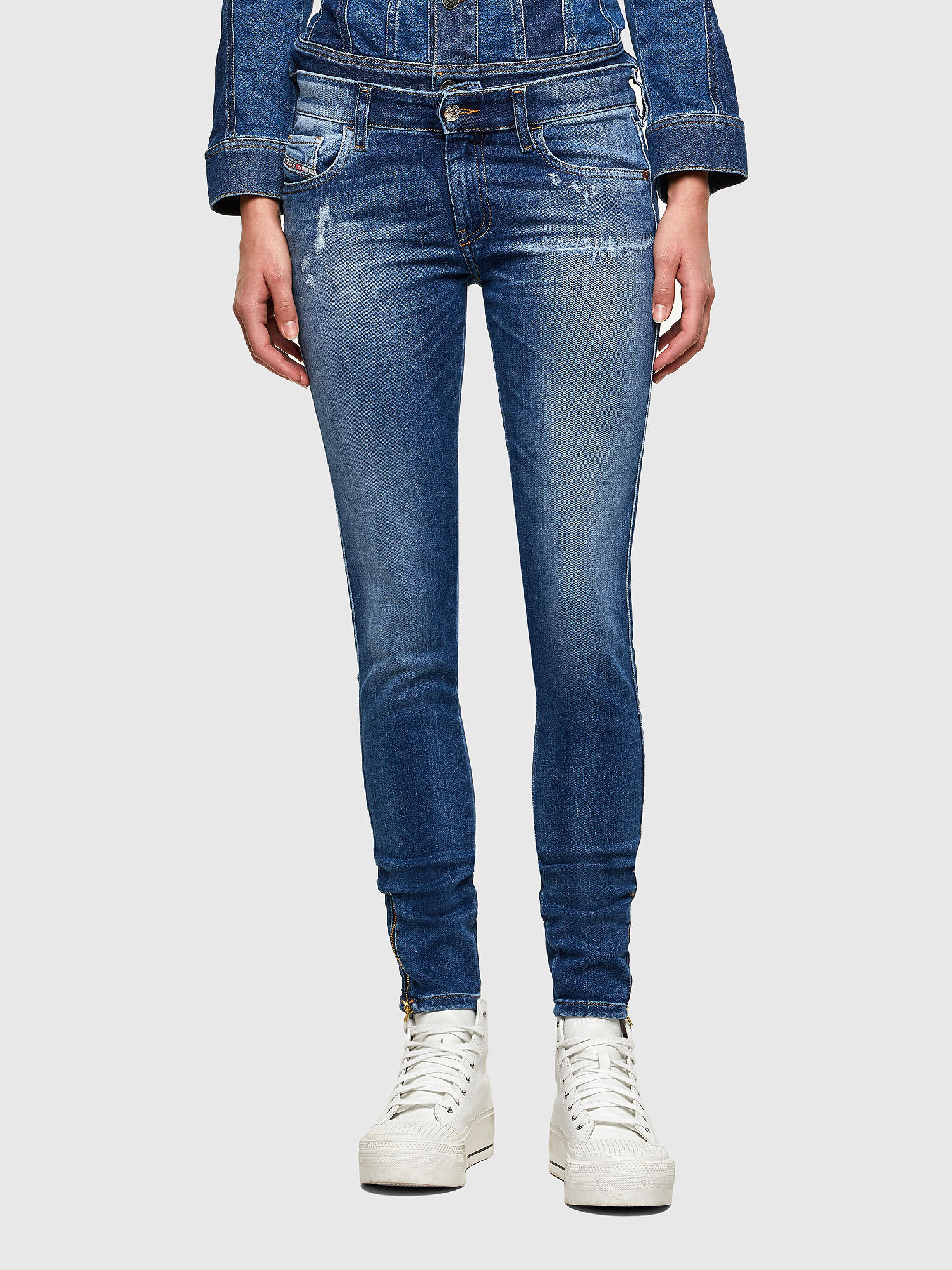 Diesel slandy super skinny jeans sale