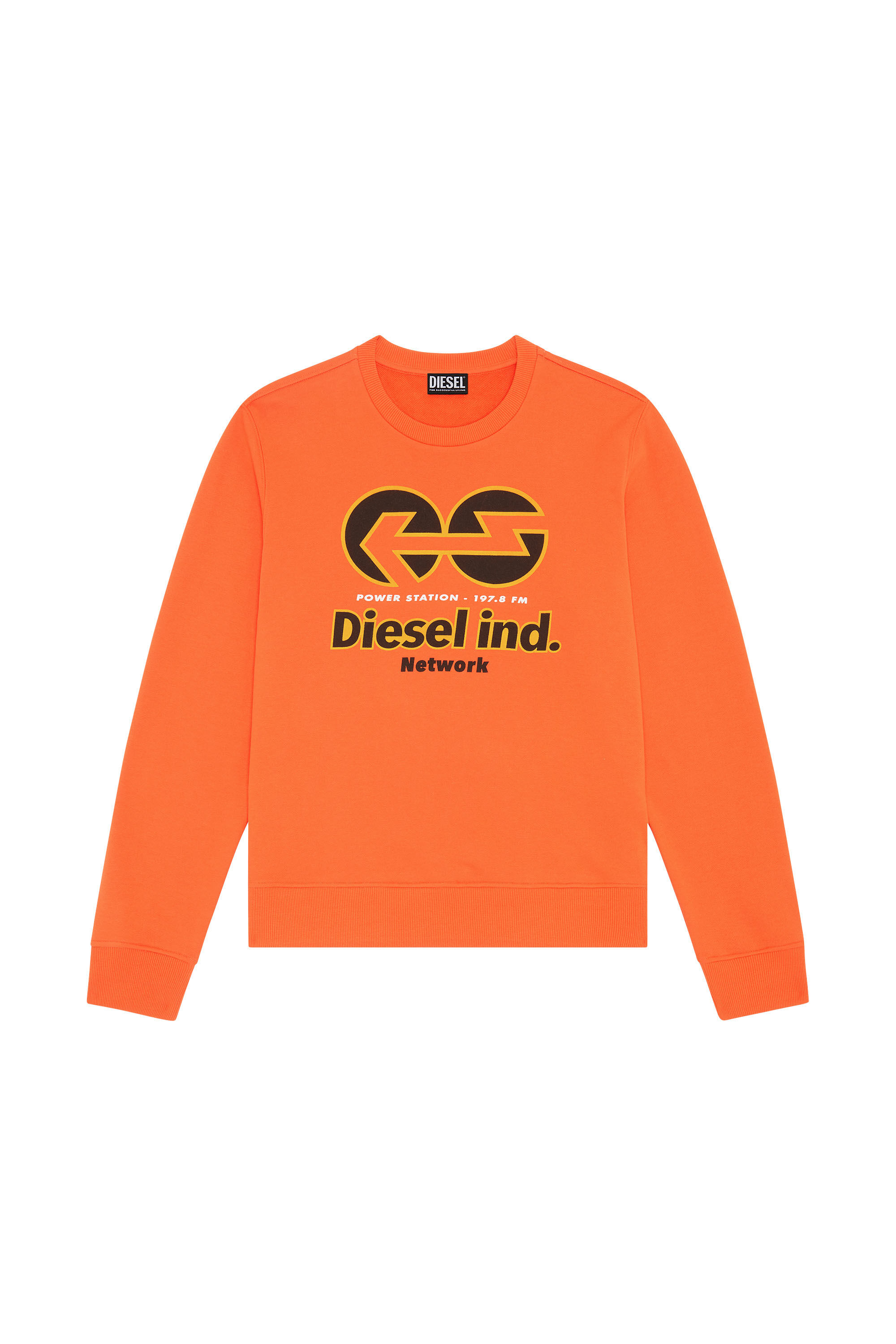 Diesel discount sweatshirt orange