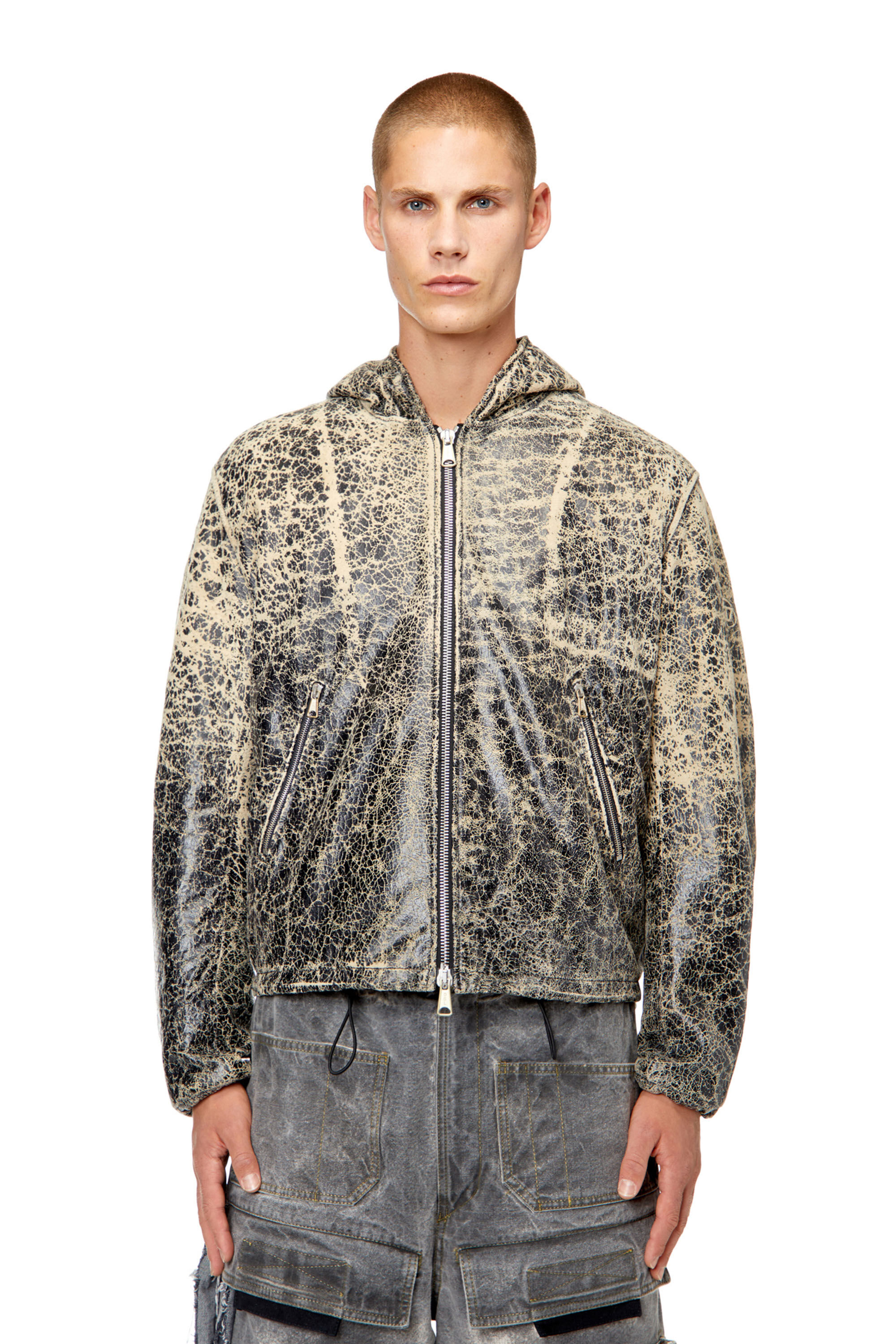 Diesel hooded jacket best sale
