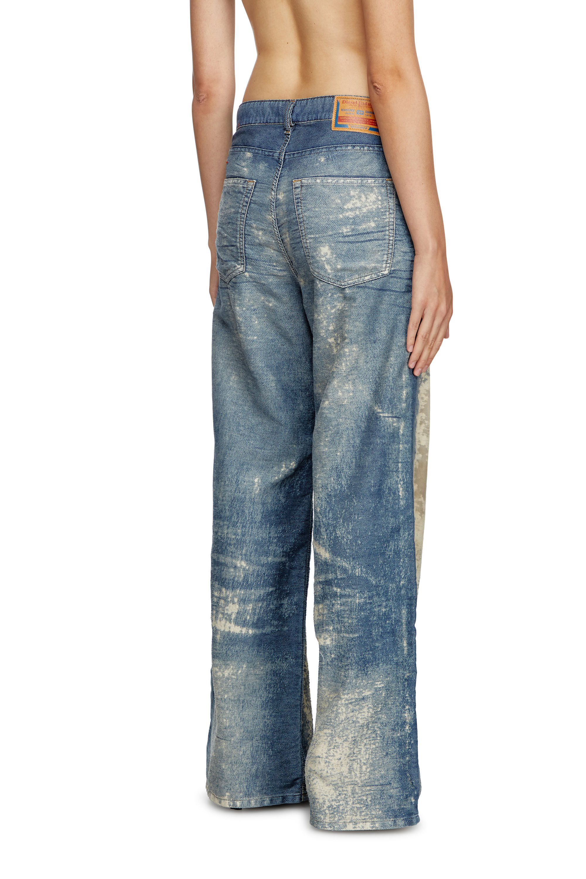 Diesel - Straight Jeans 1996 D-Sire 068RE Femme, Bleu moyen - Image 5