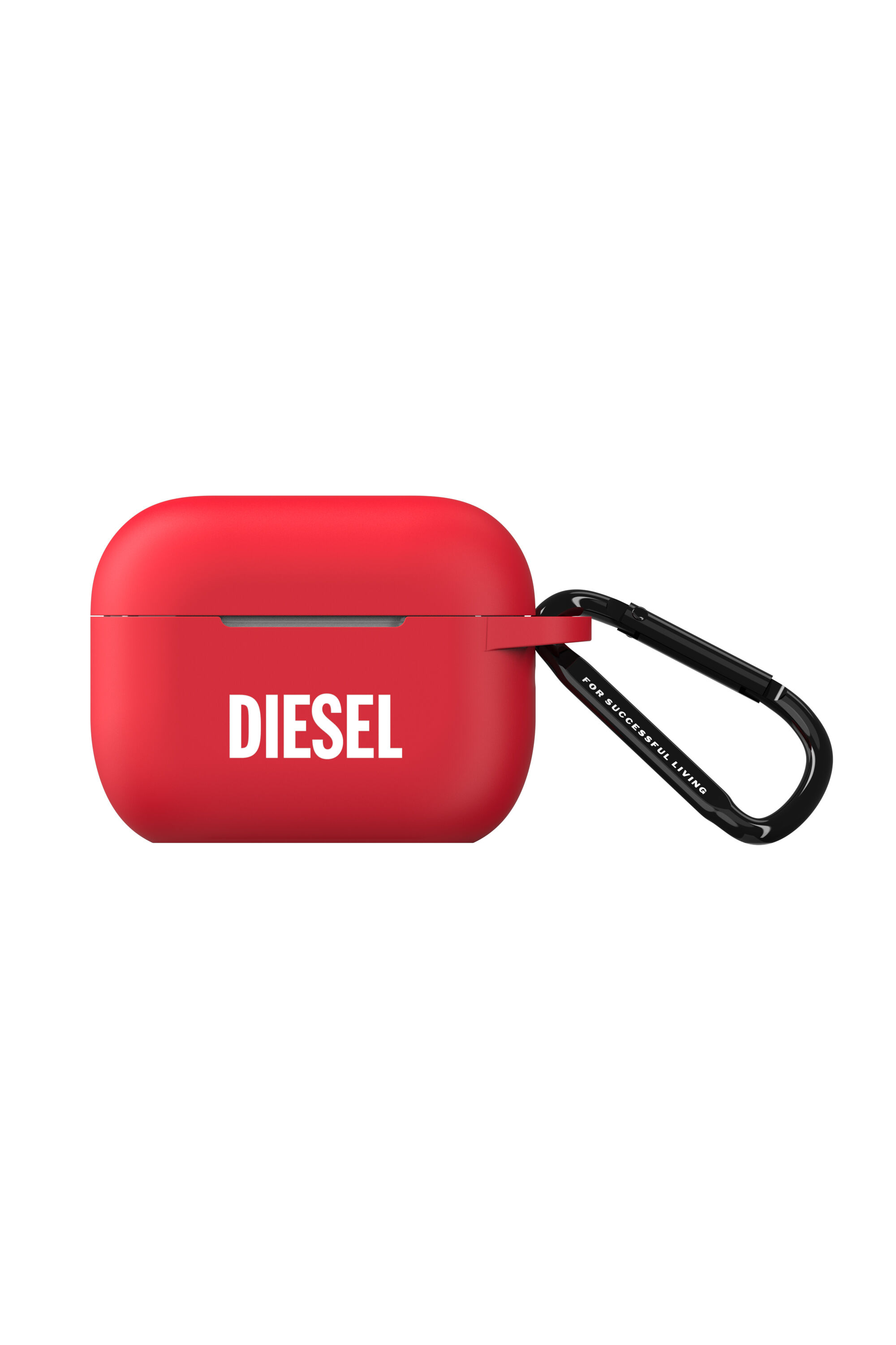 Diesel - 52956 AIRPOD CASE, Etui Airpod en silicone pour airpods Pro/Pro 2 Mixte in Rouge - 1