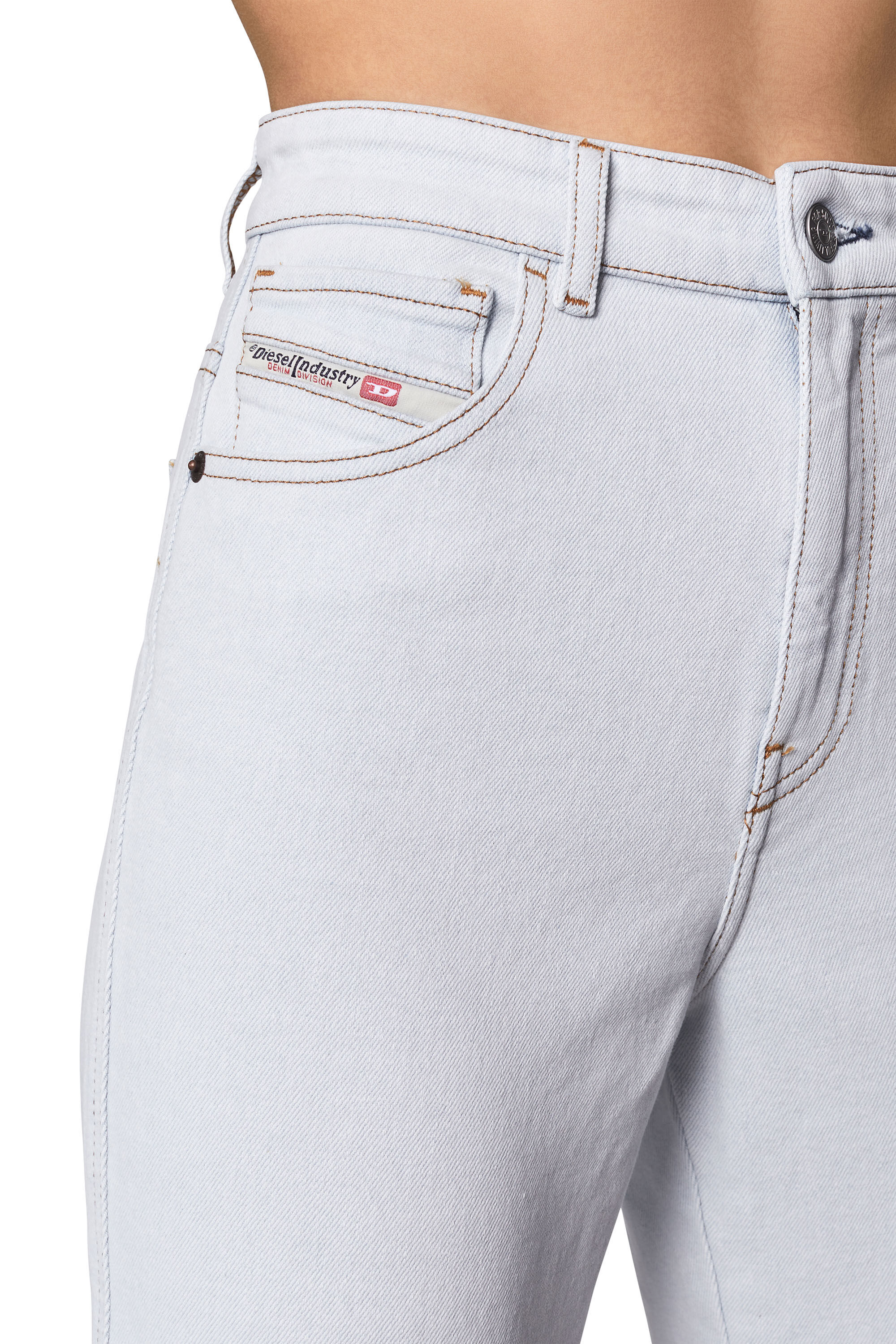 Diesel - Straight Jeans 1994 09C06, Light Blue - Image 3