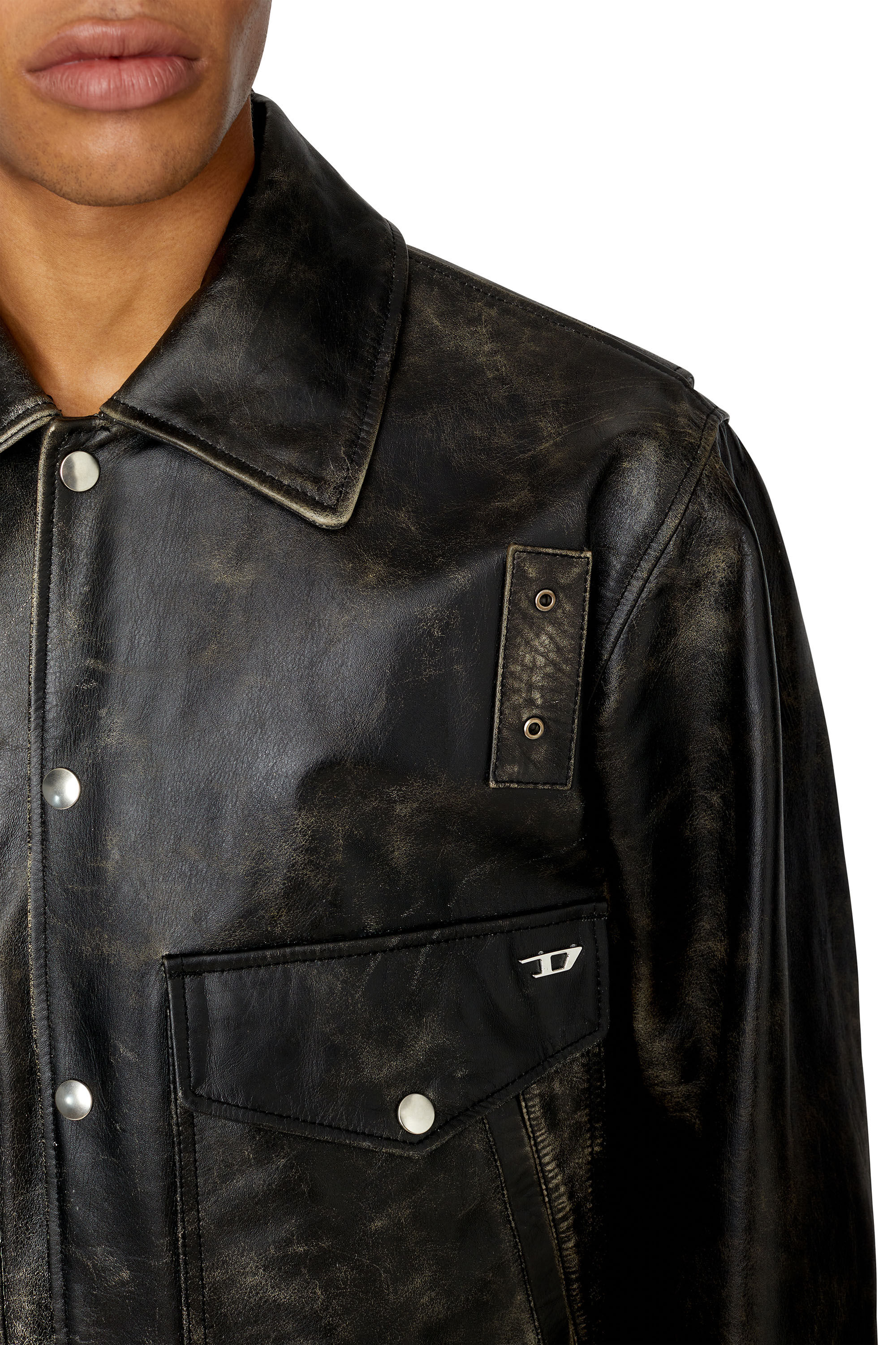 Diesel - L-MUDDY-FUR, Noir - Image 6