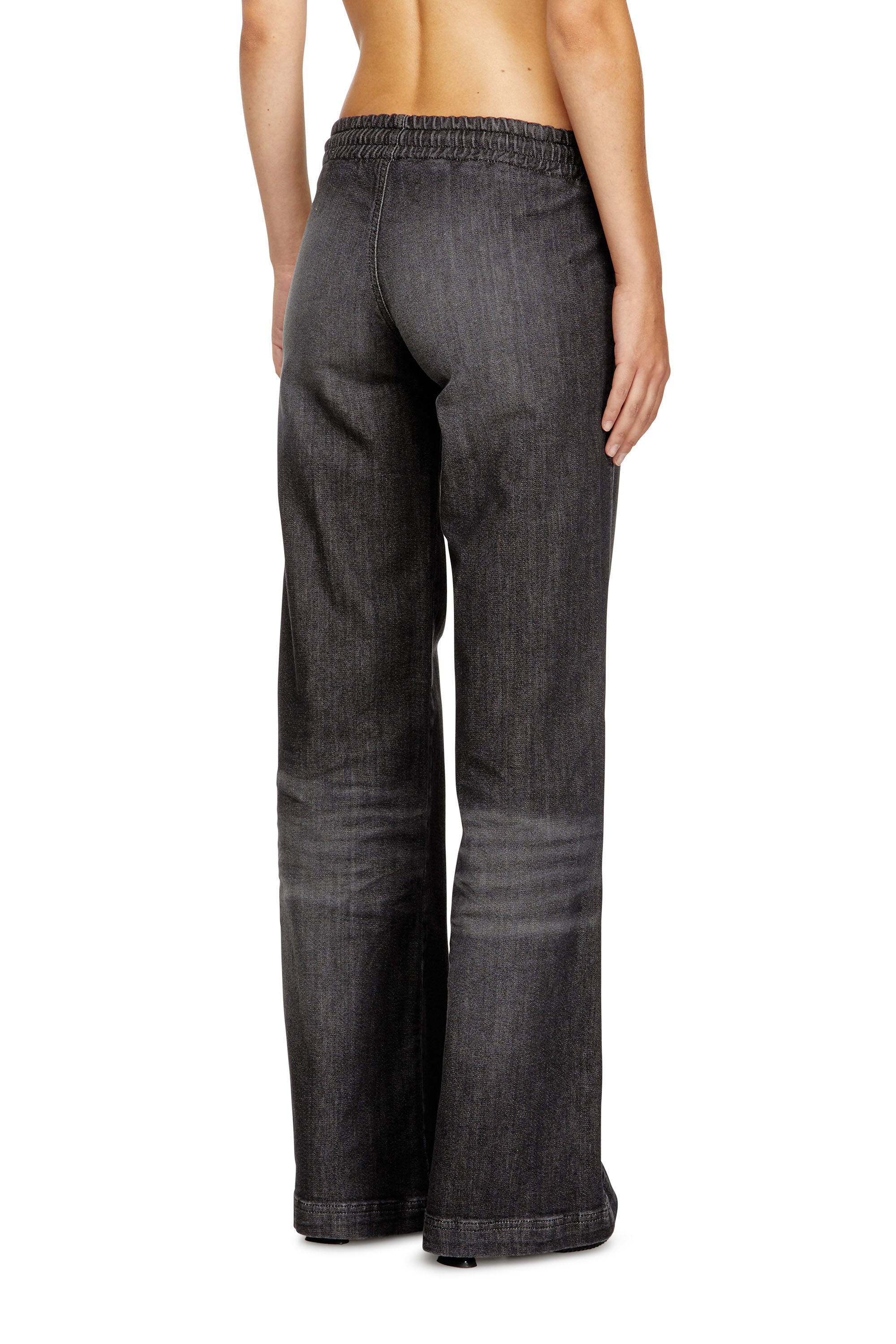 Diesel - Female's Relaxed 2078 D-Ainty Joggjeans® 09M66, Black/Dark Grey - 4