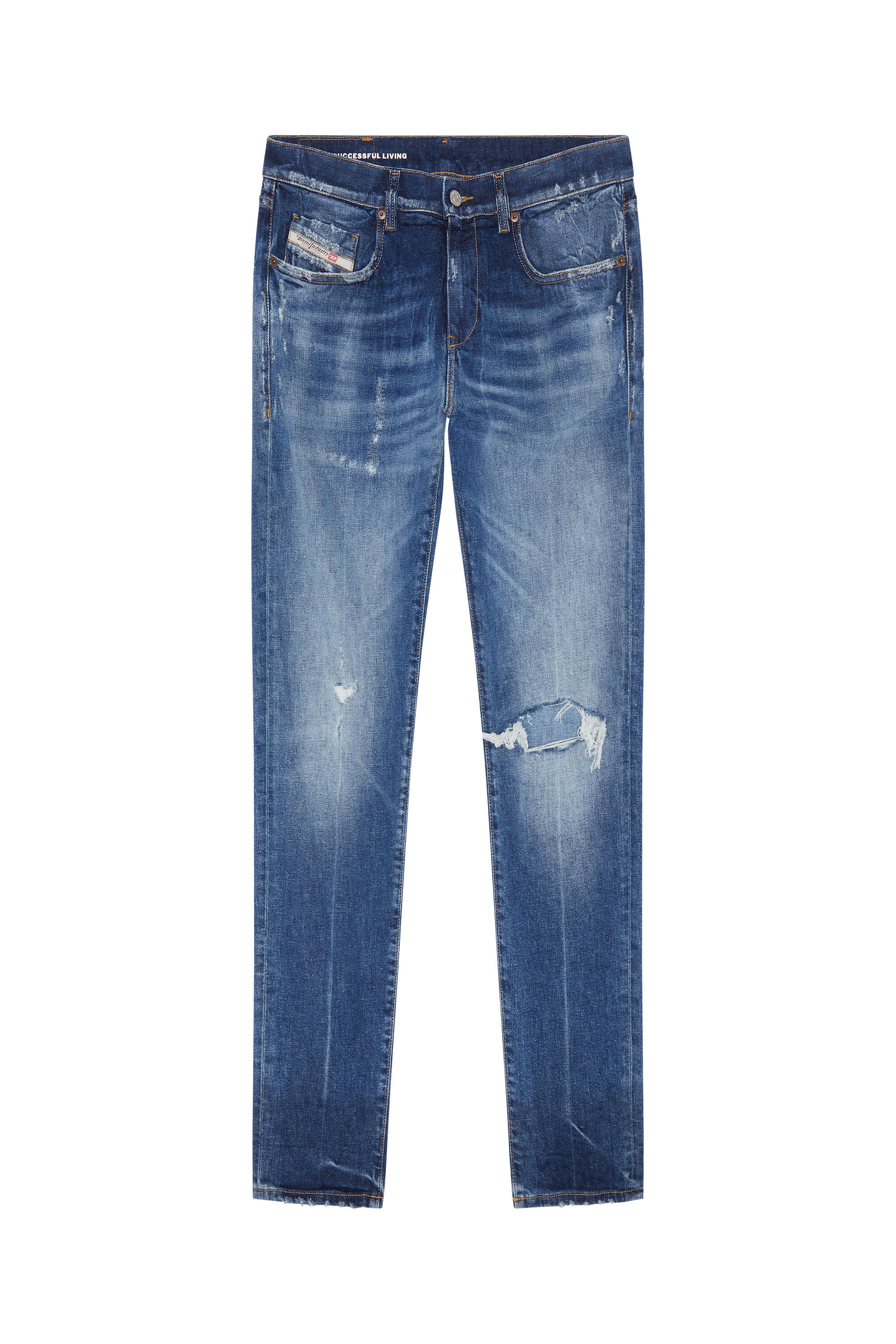 Men s Slim Jeans Medium blue Diesel 2019 D Strukt