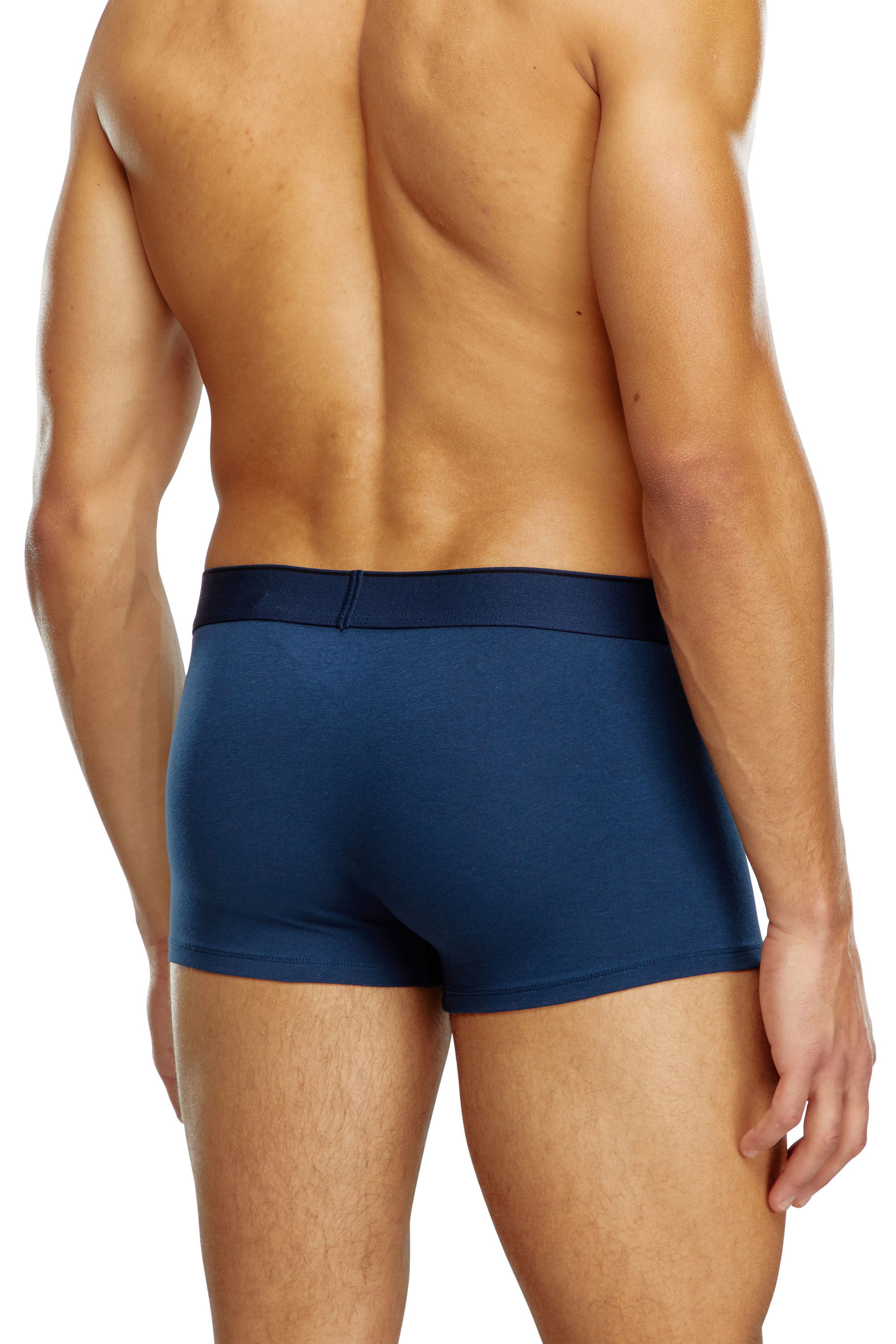 Diesel - UMBX-DAMIENTHREEPACK, Male's 3-pack boxer briefs plain and camo in Blue/Black - 3