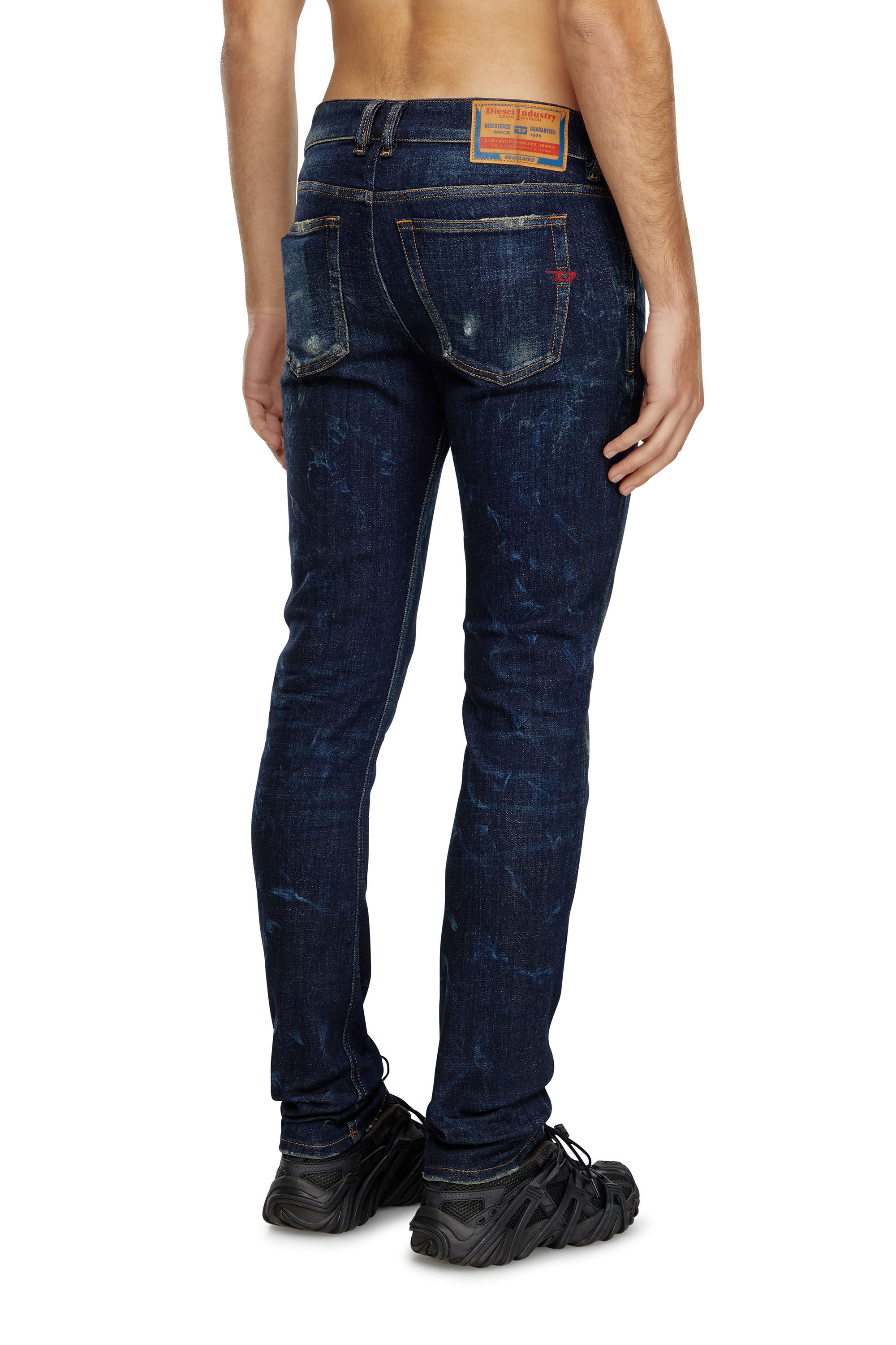 Diesel - Homme Skinny Jeans 1979 Sleenker 09J26, Bleu Foncé - Image 4