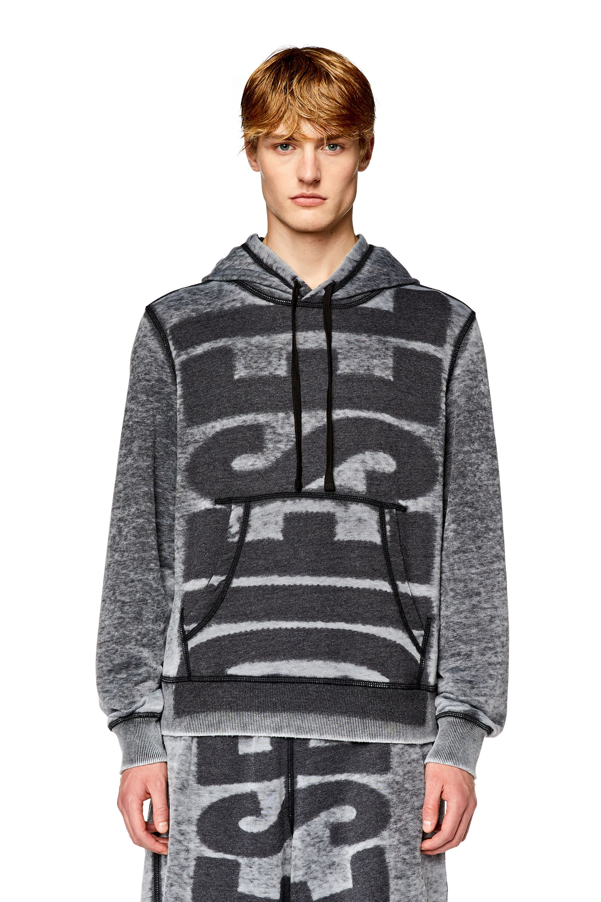 Diesel pullover hoodie sales