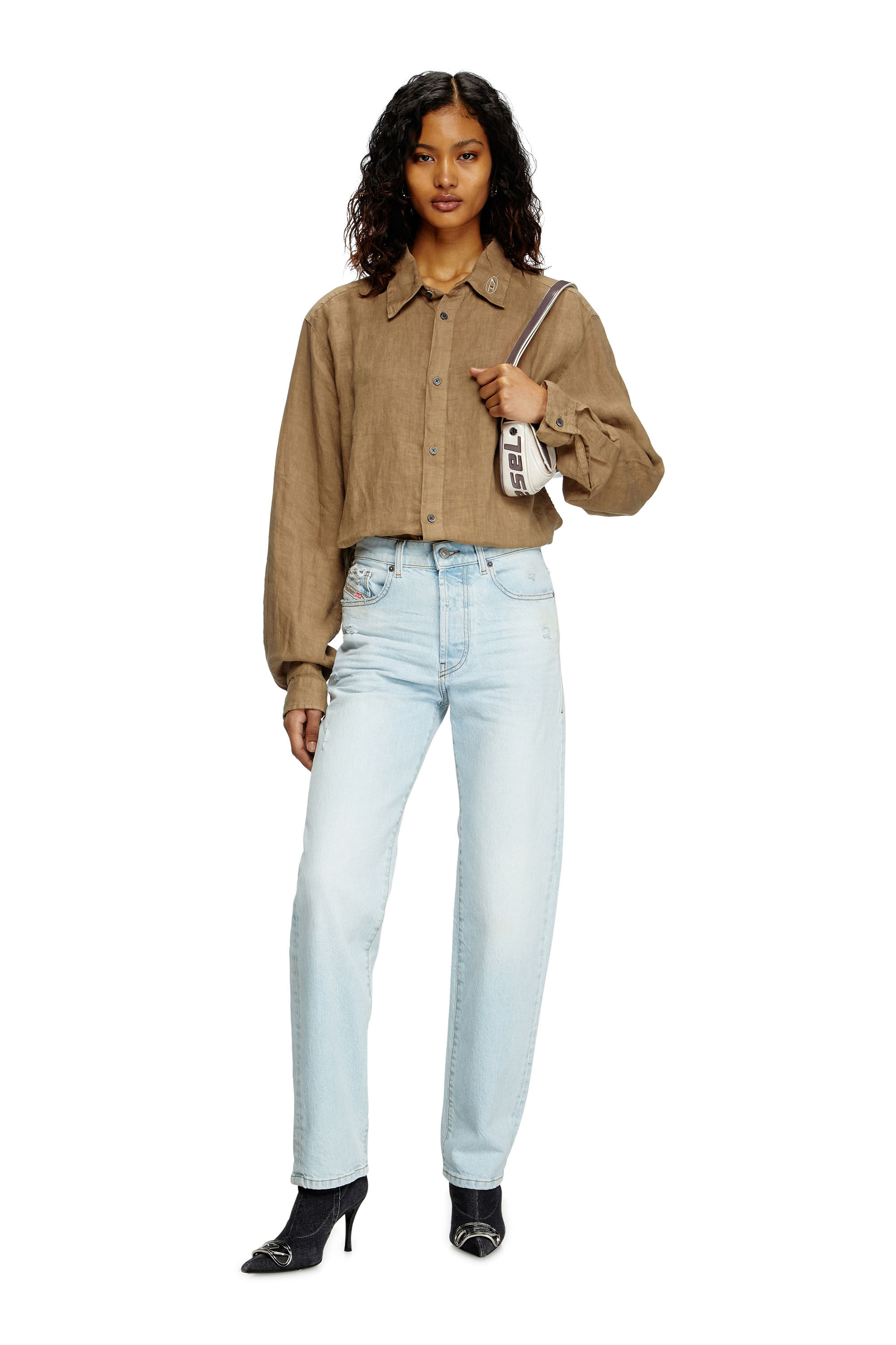 Diesel - Female's Regular Jeans 1988 D-Ark 0CLBF, Light Blue - 1