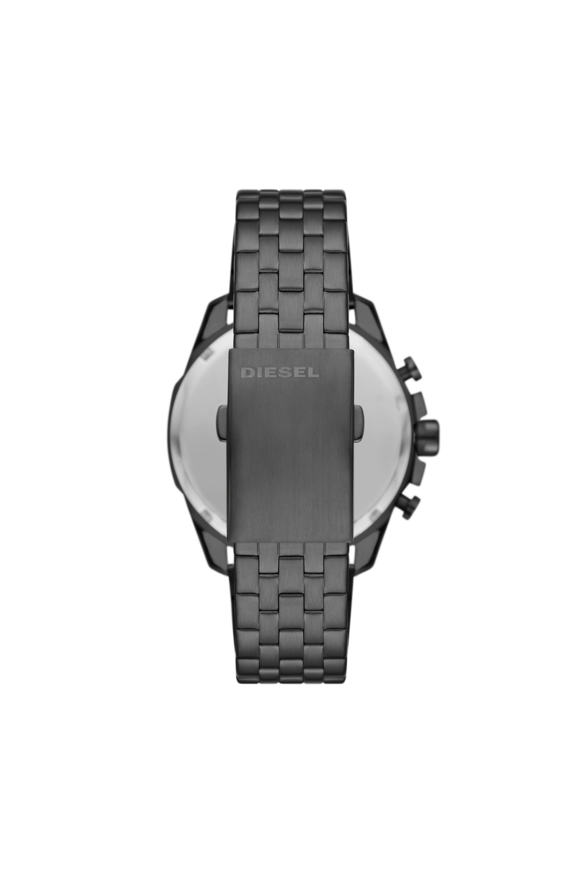 Diesel - DZ4600, Montre Baby Chief chronographe en acier inoxydable couleur gris acier Mixte in Gris - 2