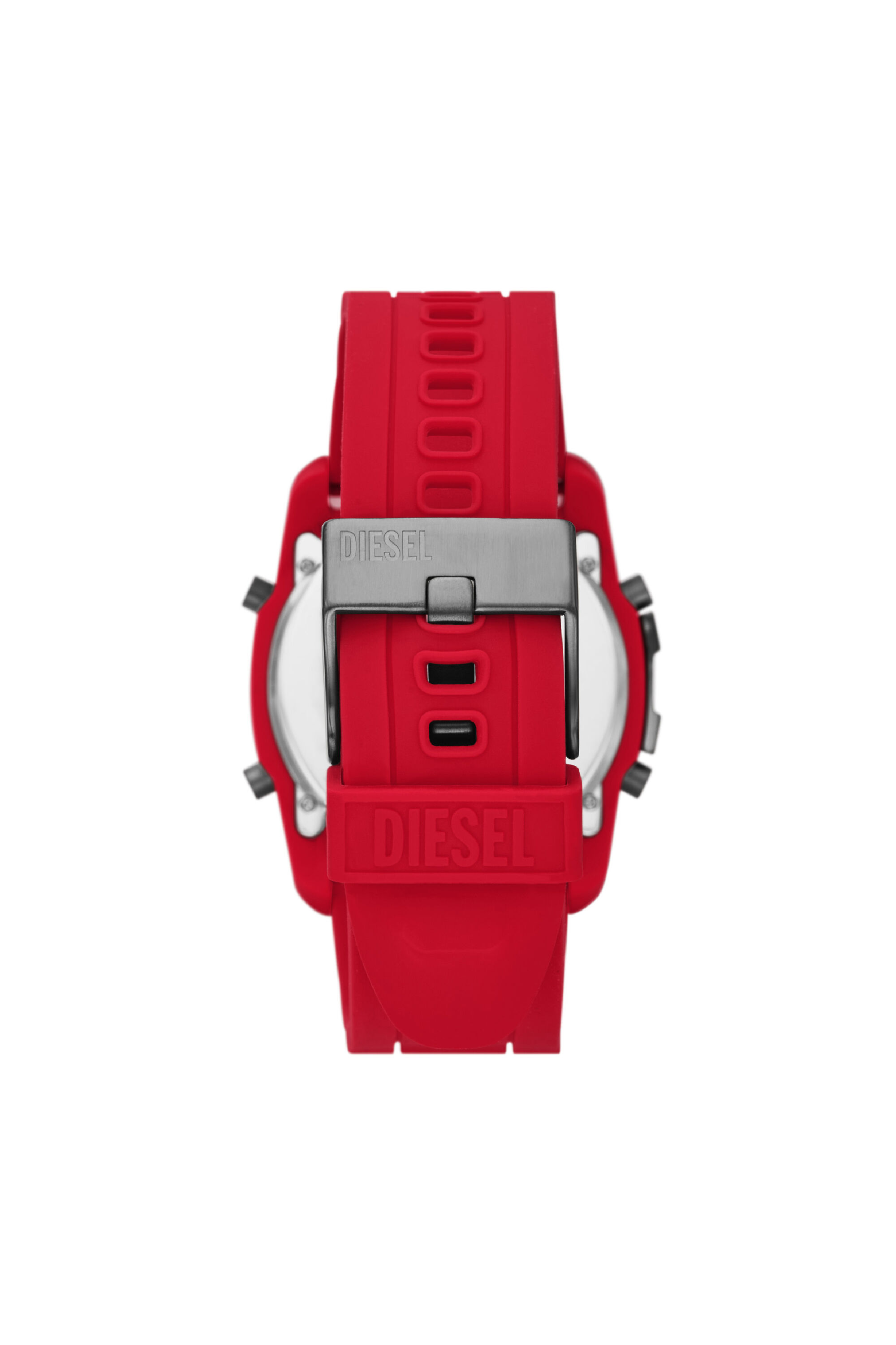 Diesel - DZ2159, Male's Master Chief Digital silicone watch in Red - 2