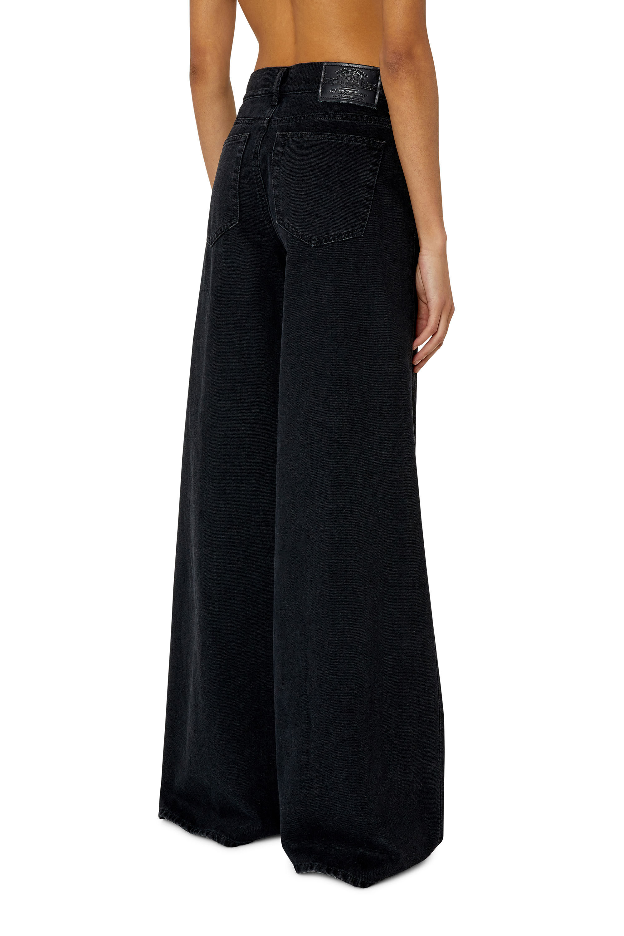 1978 D-Akemi Woman: Bootcut Black/Dark grey Jeans | Diesel