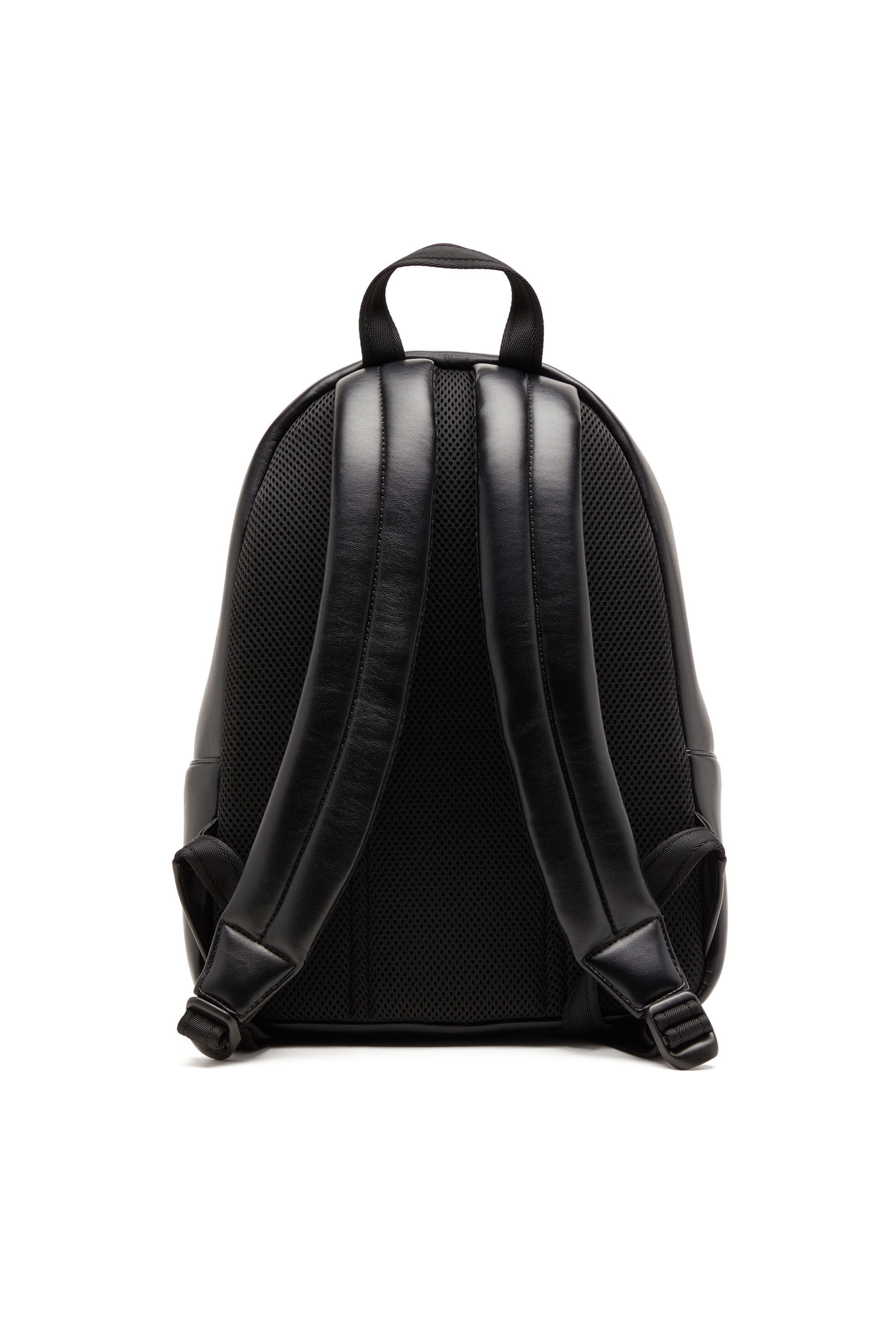 Men s Holi D Backpack in bonded neoprene Black Diesel