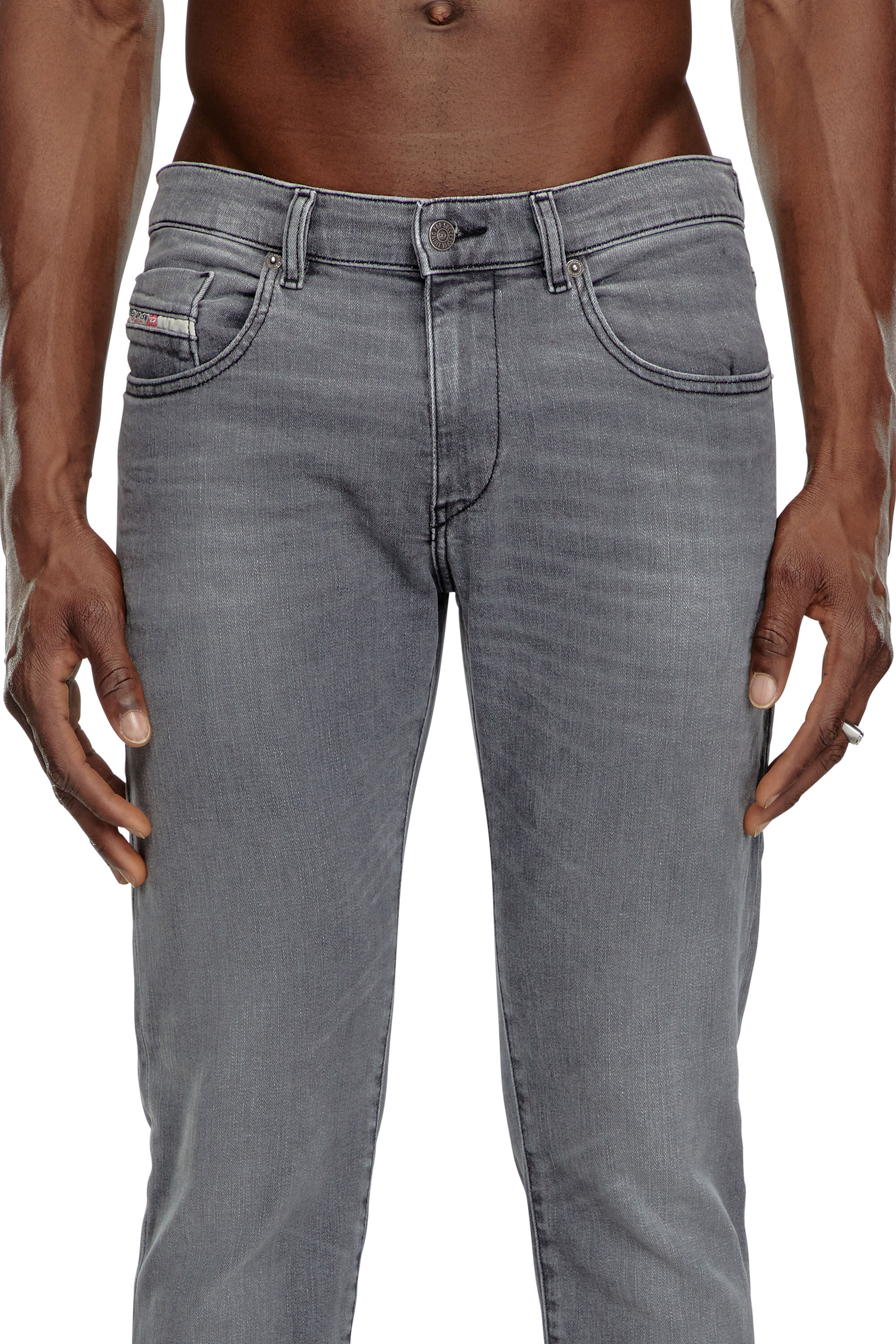 Diesel - Male's Slim Jeans 2019 D-Strukt 0GRDK, Dark Grey - 5