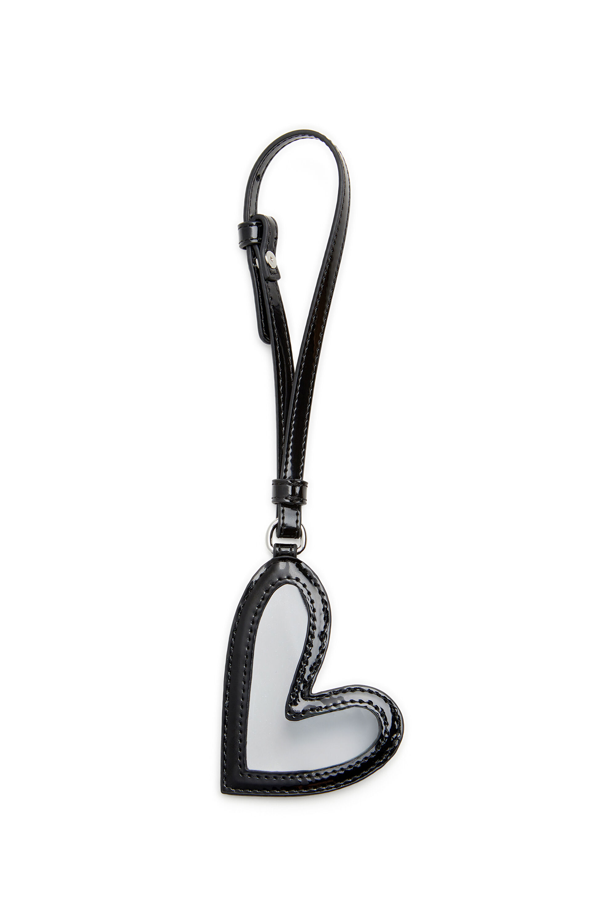 Diesel - PLAY MIRROR, Female's Mirror charm with glossy finish in Black - 2