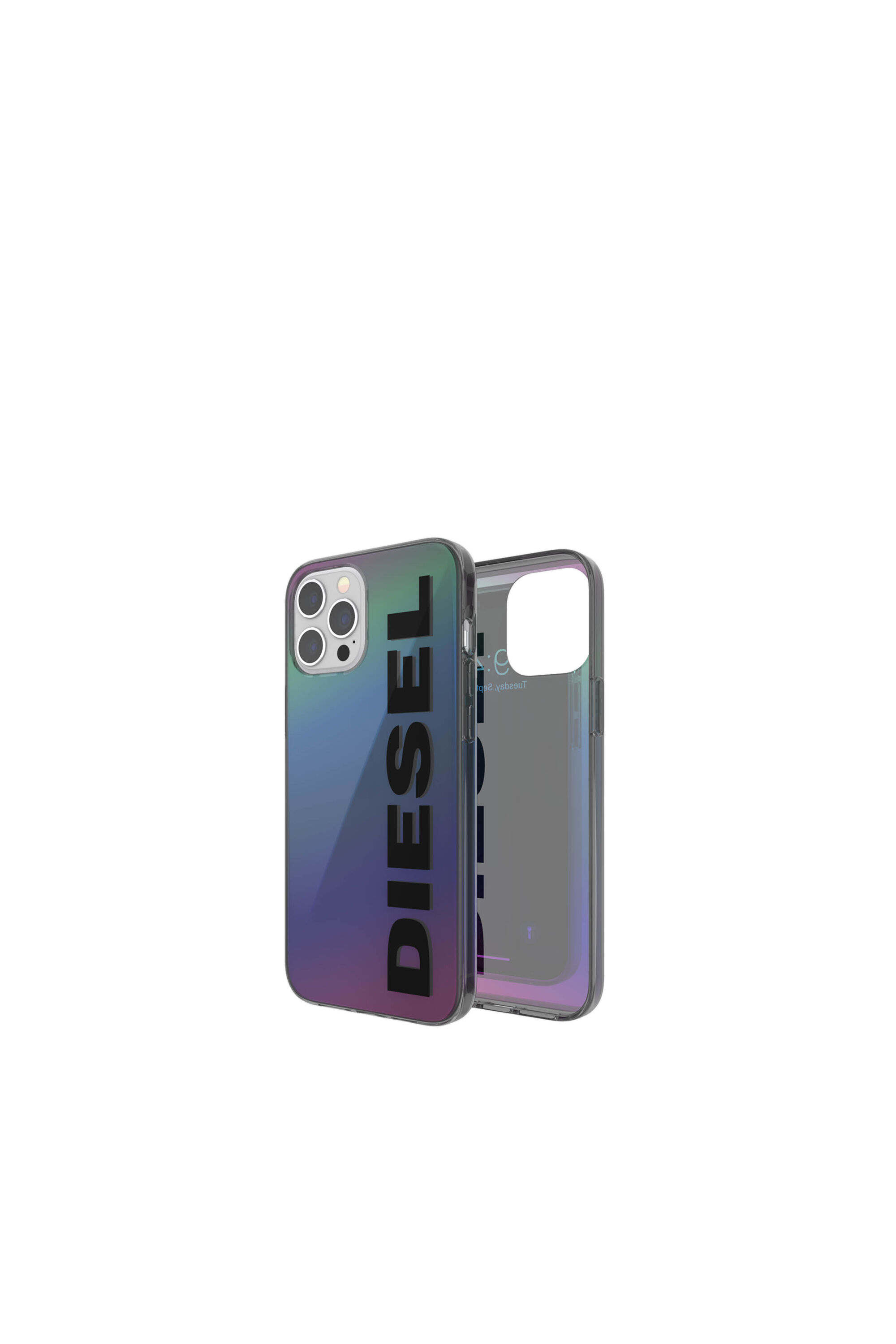 Diesel - 42574 STANDARD CASE, Cette holographique en TPU pur iPhone 12 Pro Max Mixte in Polychrome - 1