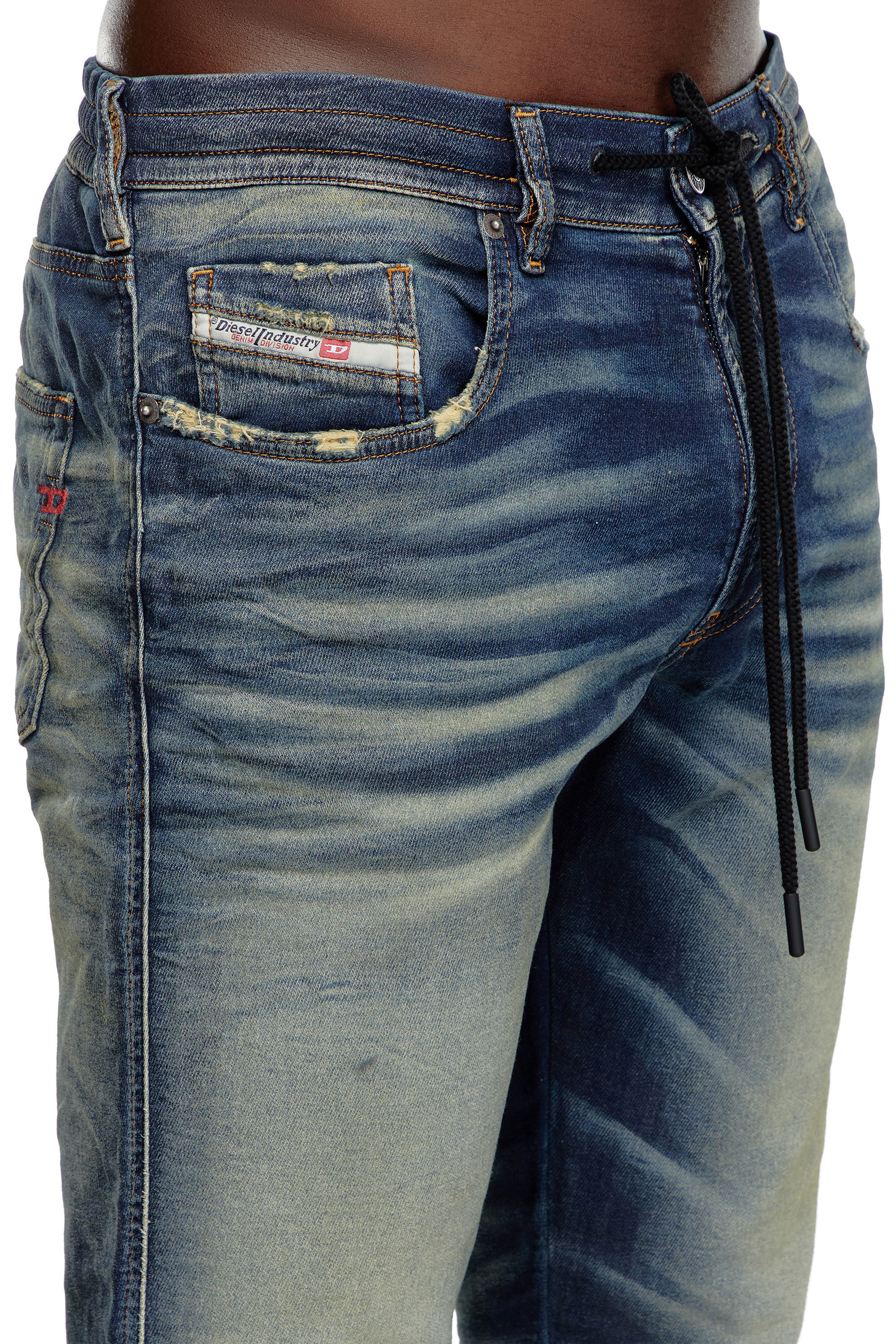 Diesel - Male Slim 2060 D-Strukt Joggjeans® 068MH, Dark Blue - Image 5