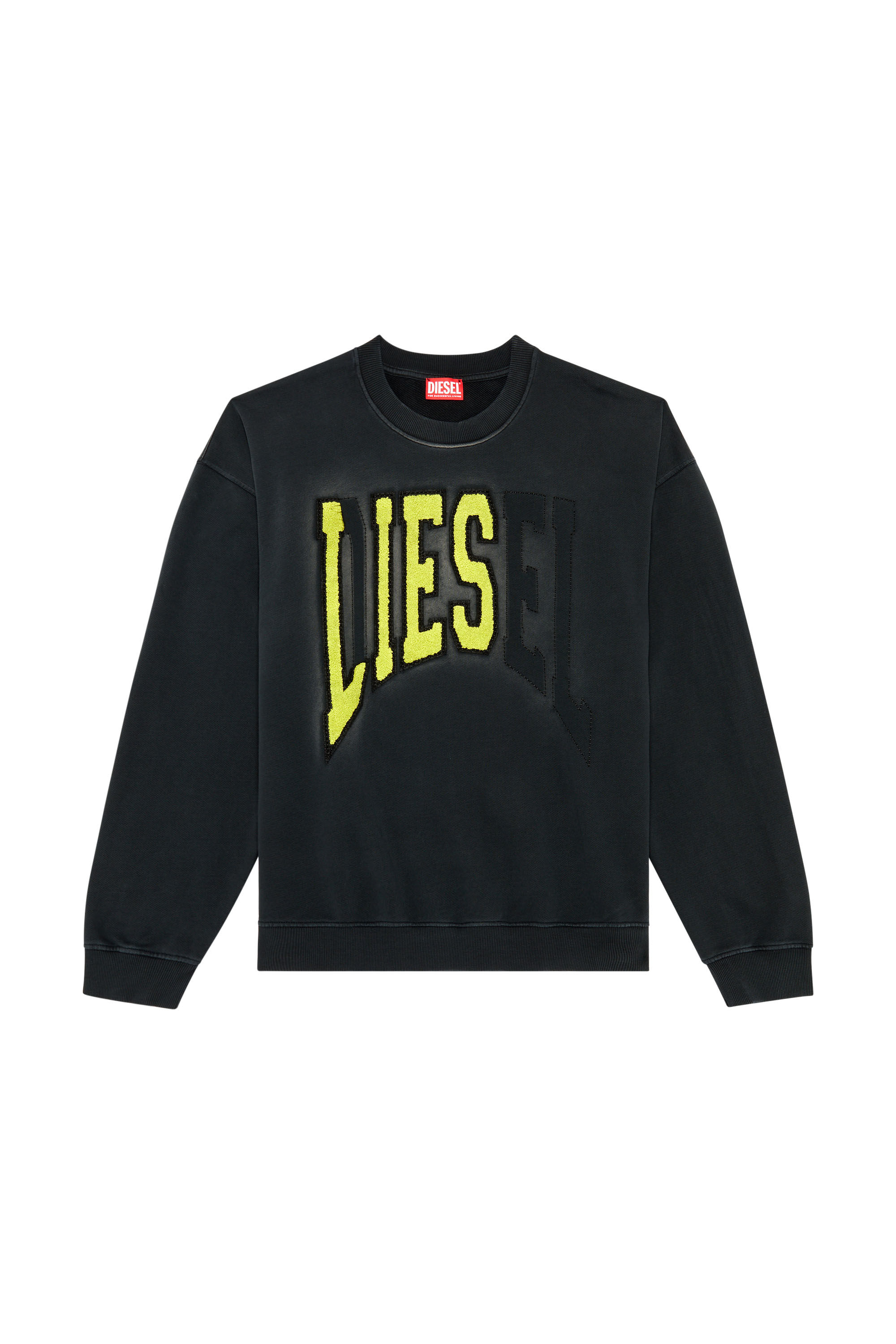 Diesel sweatshirt black best sale