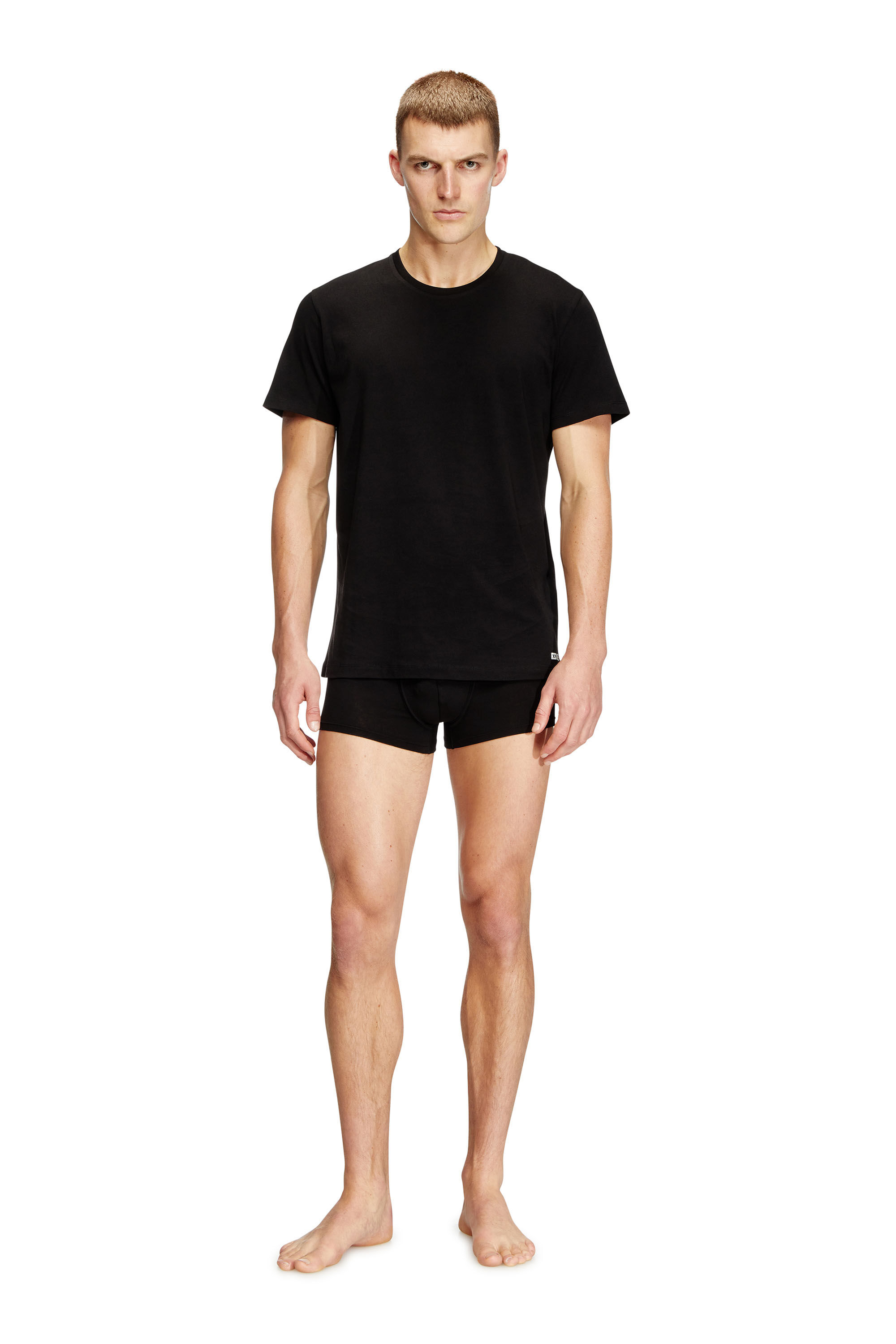 Diesel - RANDAL-D-BOX-3PACK, Male's Three-pack of T-shirts in Black - 1