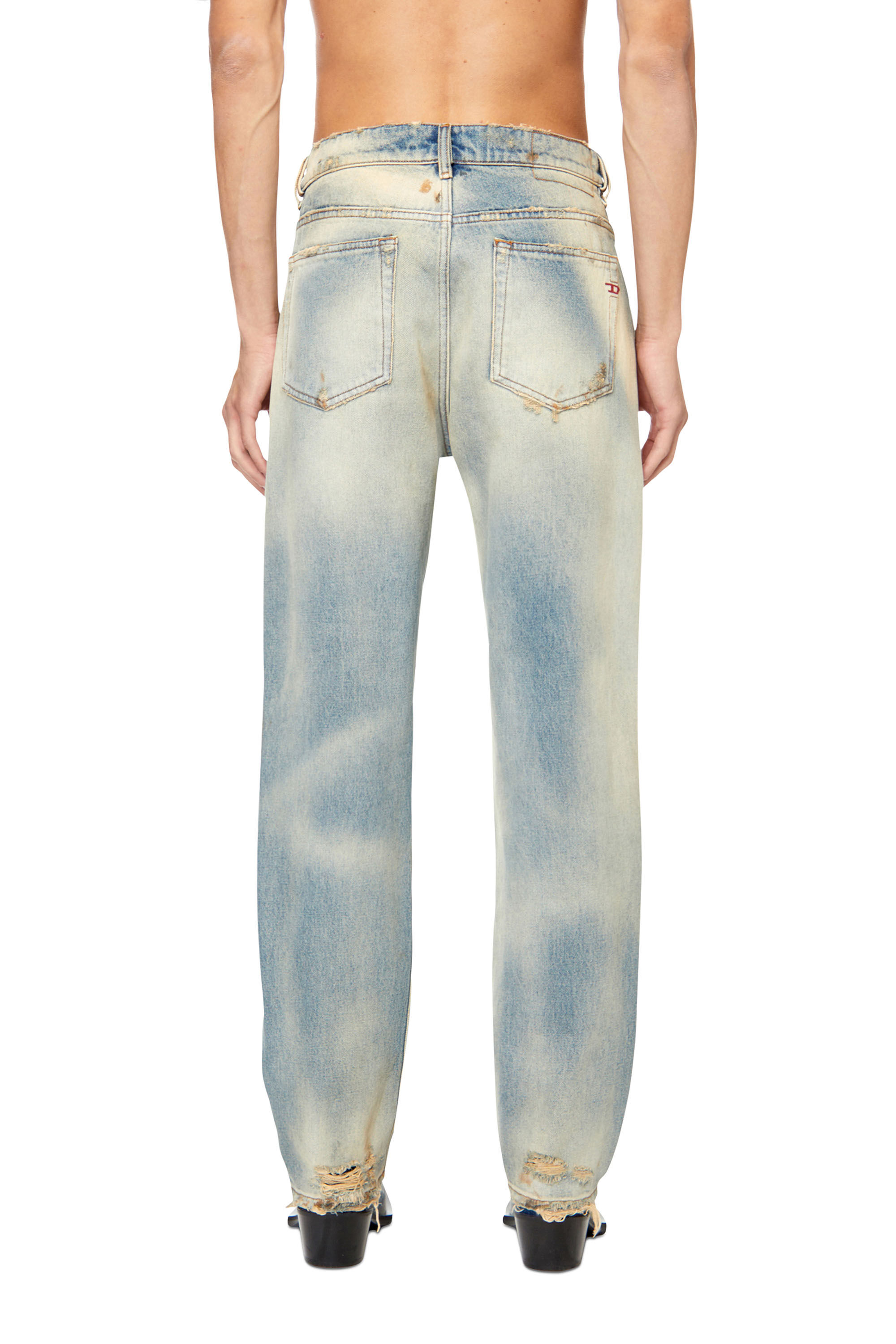 Diesel - Male's Straight Jeans 2020 D-Viker 0ENAV, Light Blue - 4