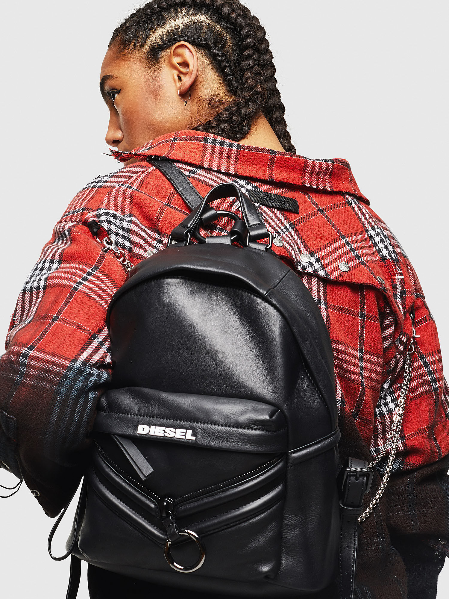 Diesel le zipper backpack clearance