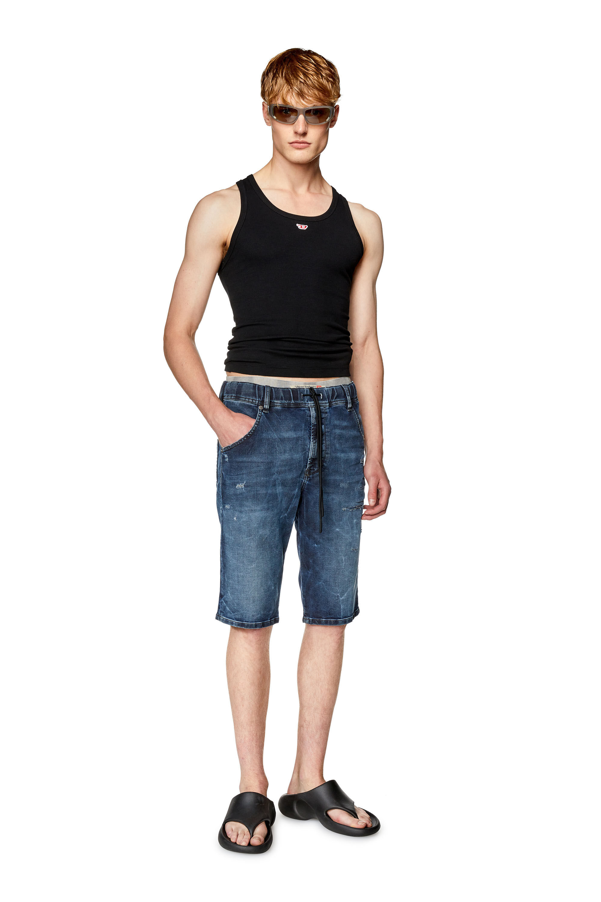 Diesel outlet krooshort joggjeans