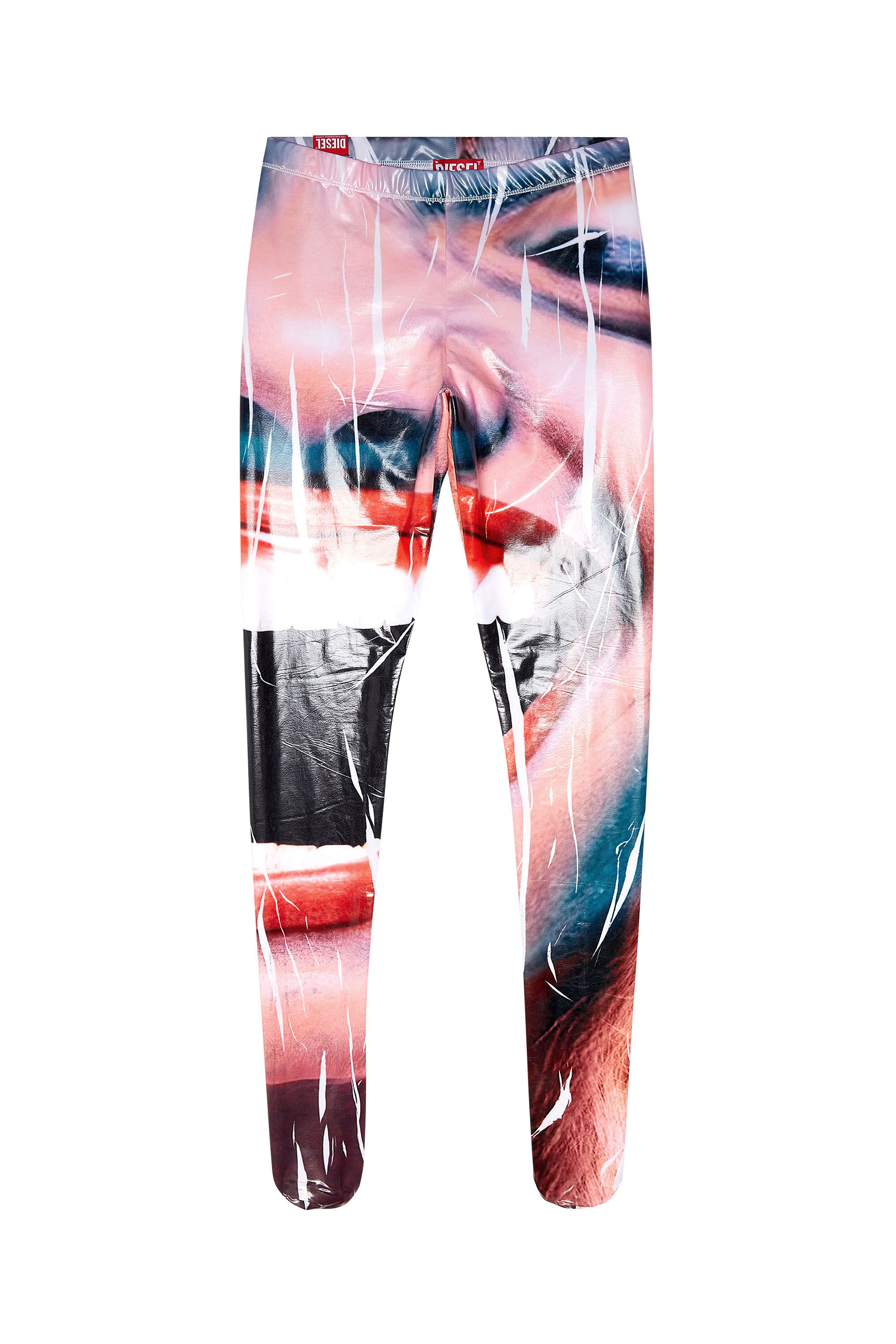 Women's Tights with close-up face print