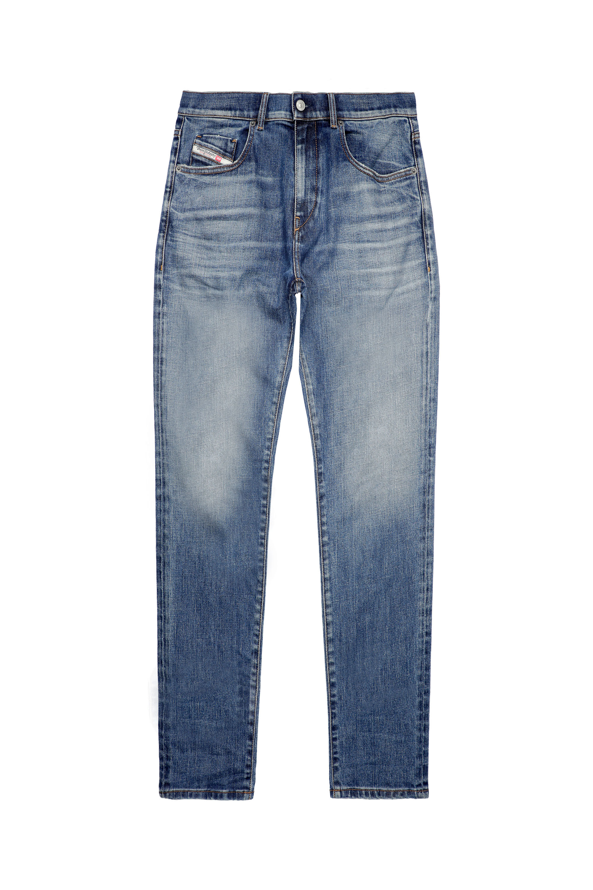 Diesel - 2019 D-STRUKT 09C61 Slim Jeans, Bleu moyen - Image 2