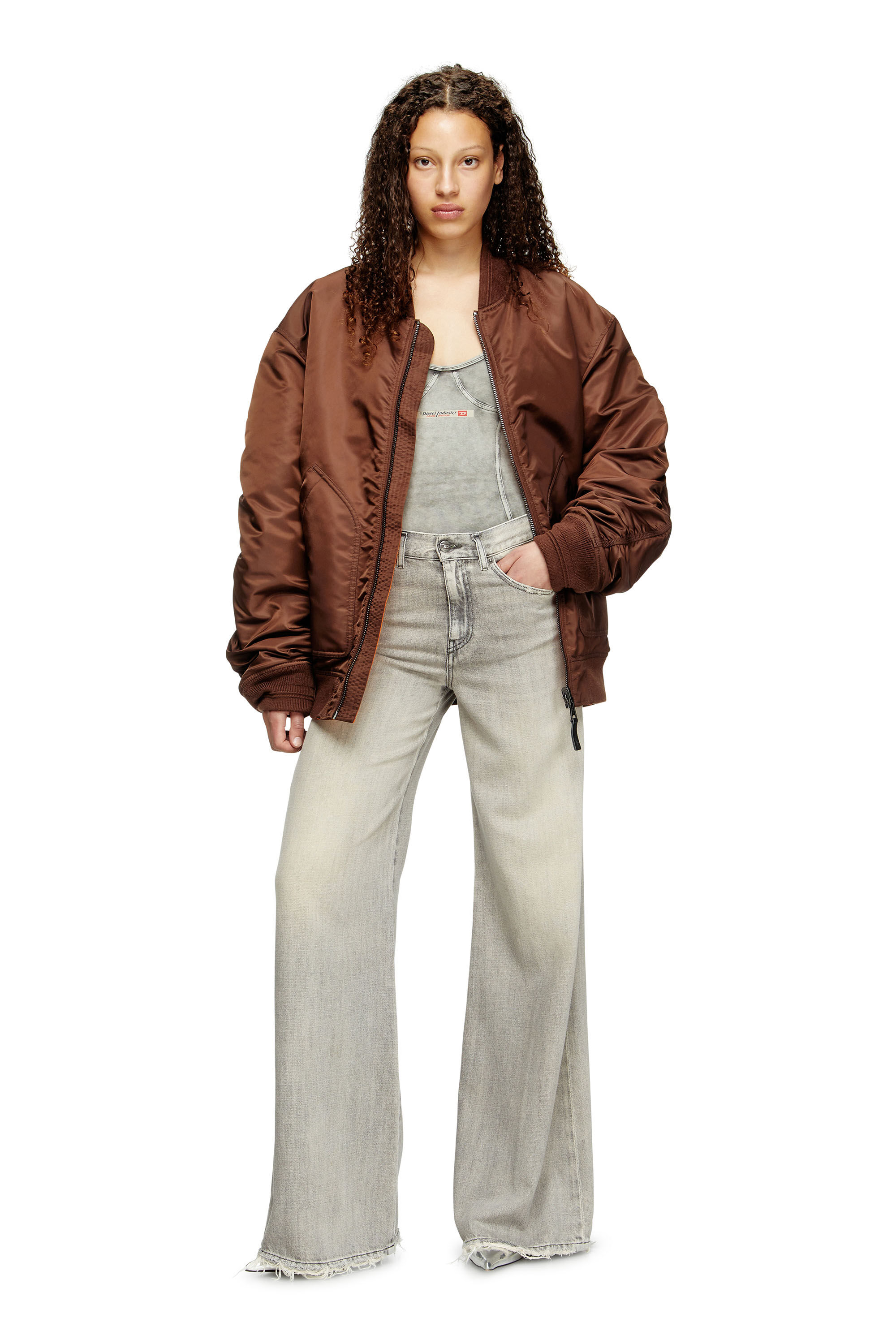 Diesel - Female's Flare Jeans 1978 D-Akemi 068RU, Grey - 1