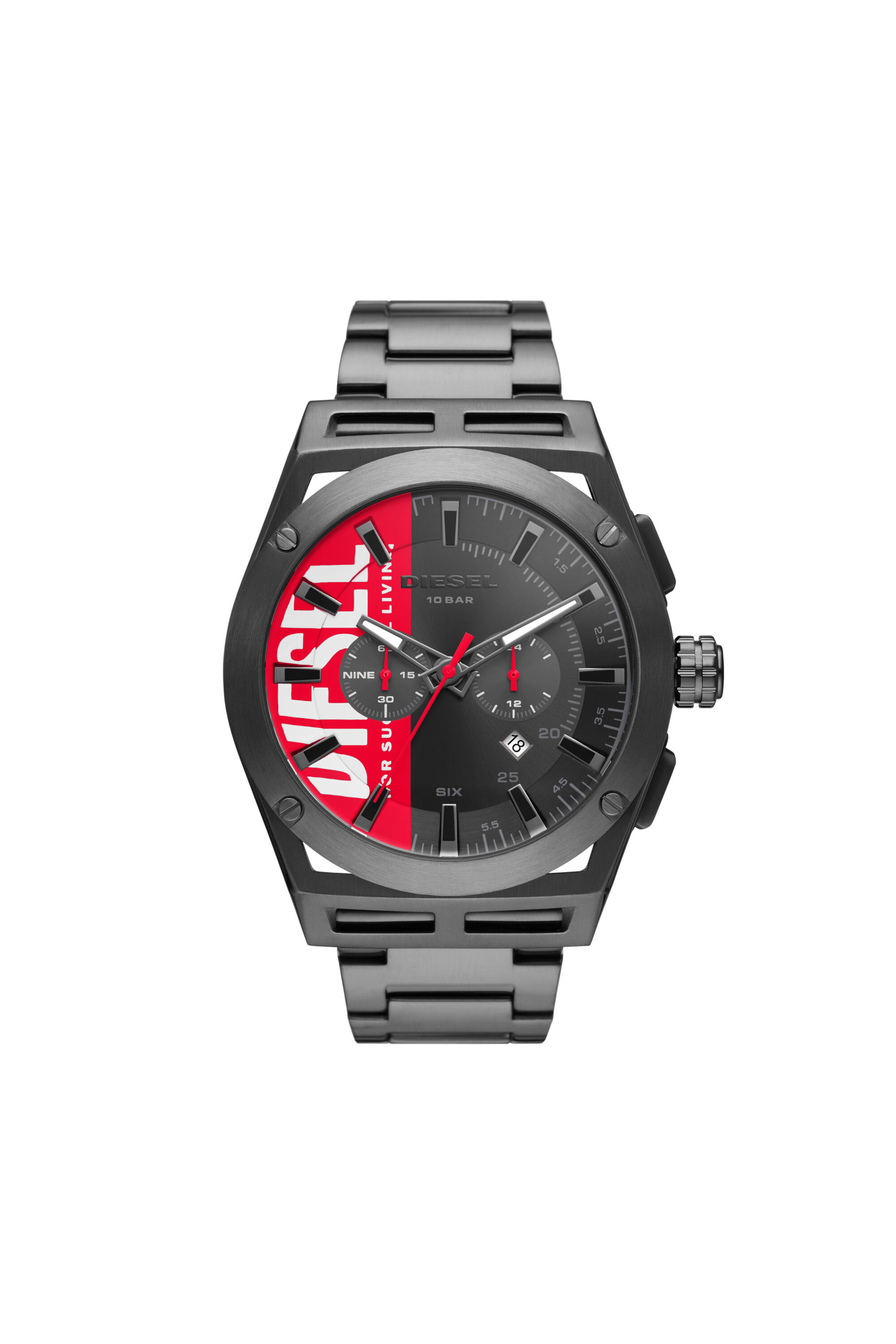 Diesel sales grey watch