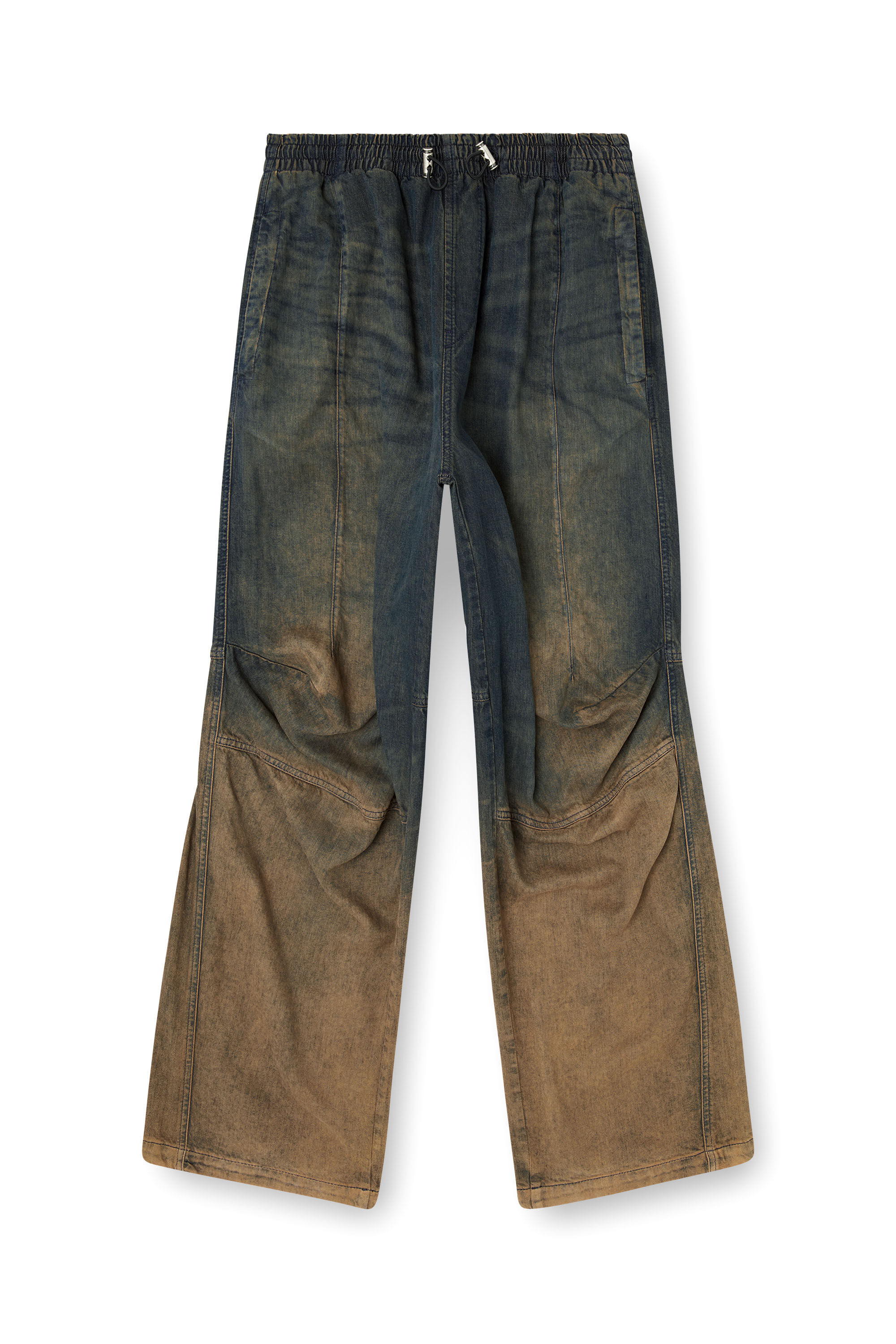 Diesel - Male's Relaxed Jeans D-Pari 068TF, Dark Blue - 2
