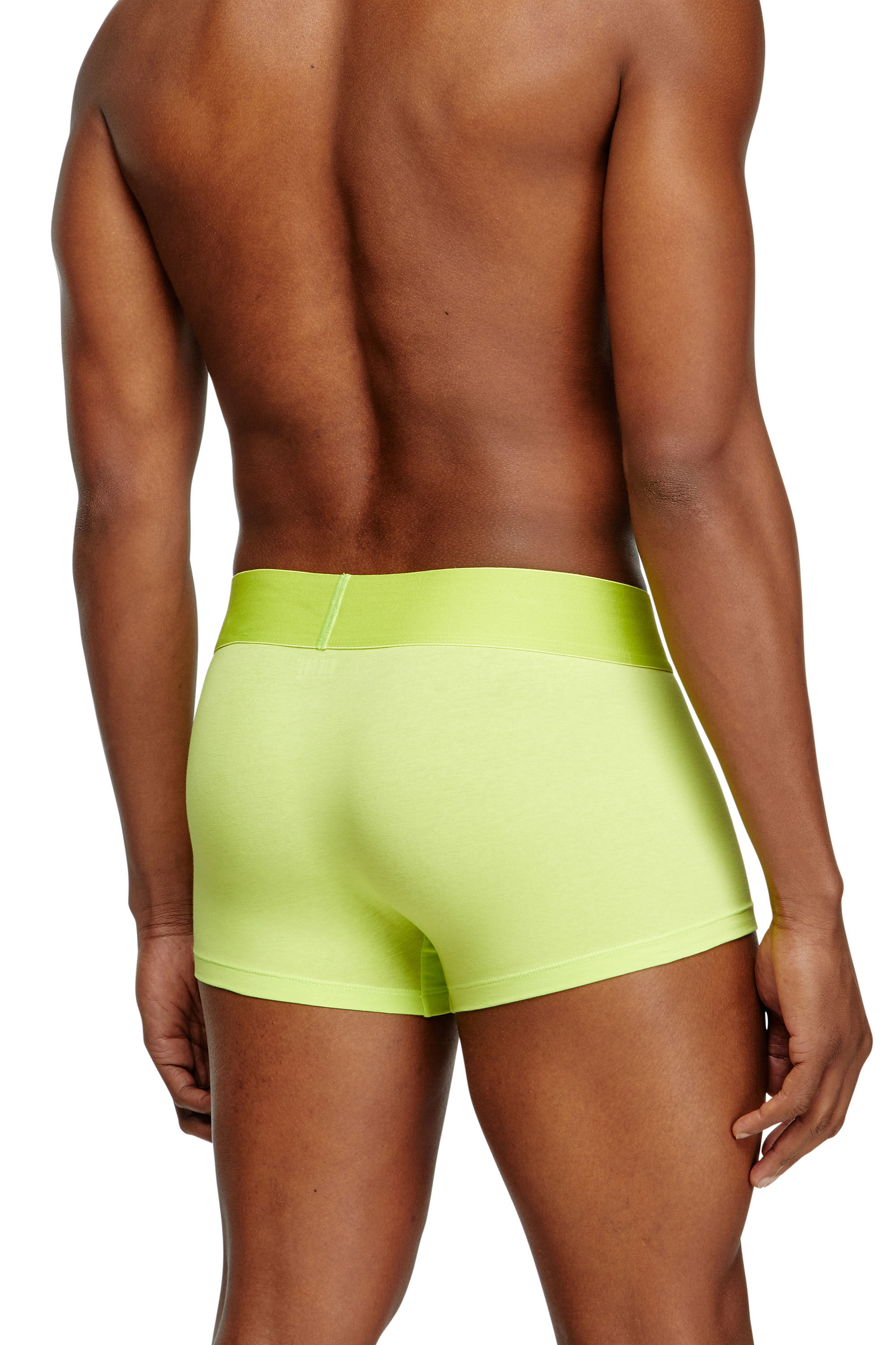 Diesel - UMBX-DAMIENTHREEPACK-5.5EL, Male's Three-pack boxer briefs in stretch cotton in Black/Green - 3