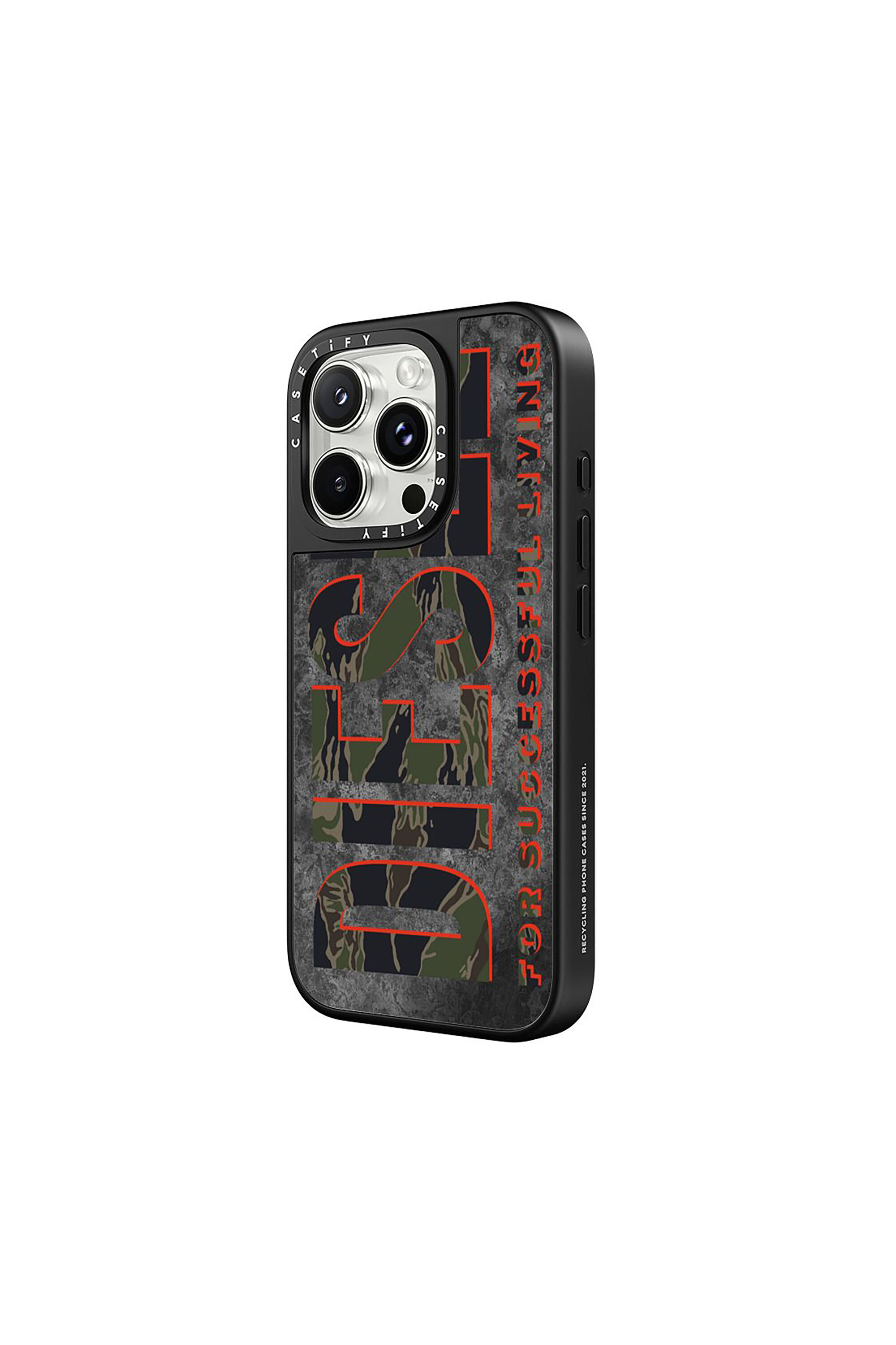 Diesel - 60326 CASETIFY MOULDED CASE, Coque MagSafe Oxydée iPhone 16 Pro Mixte in Vert - 2