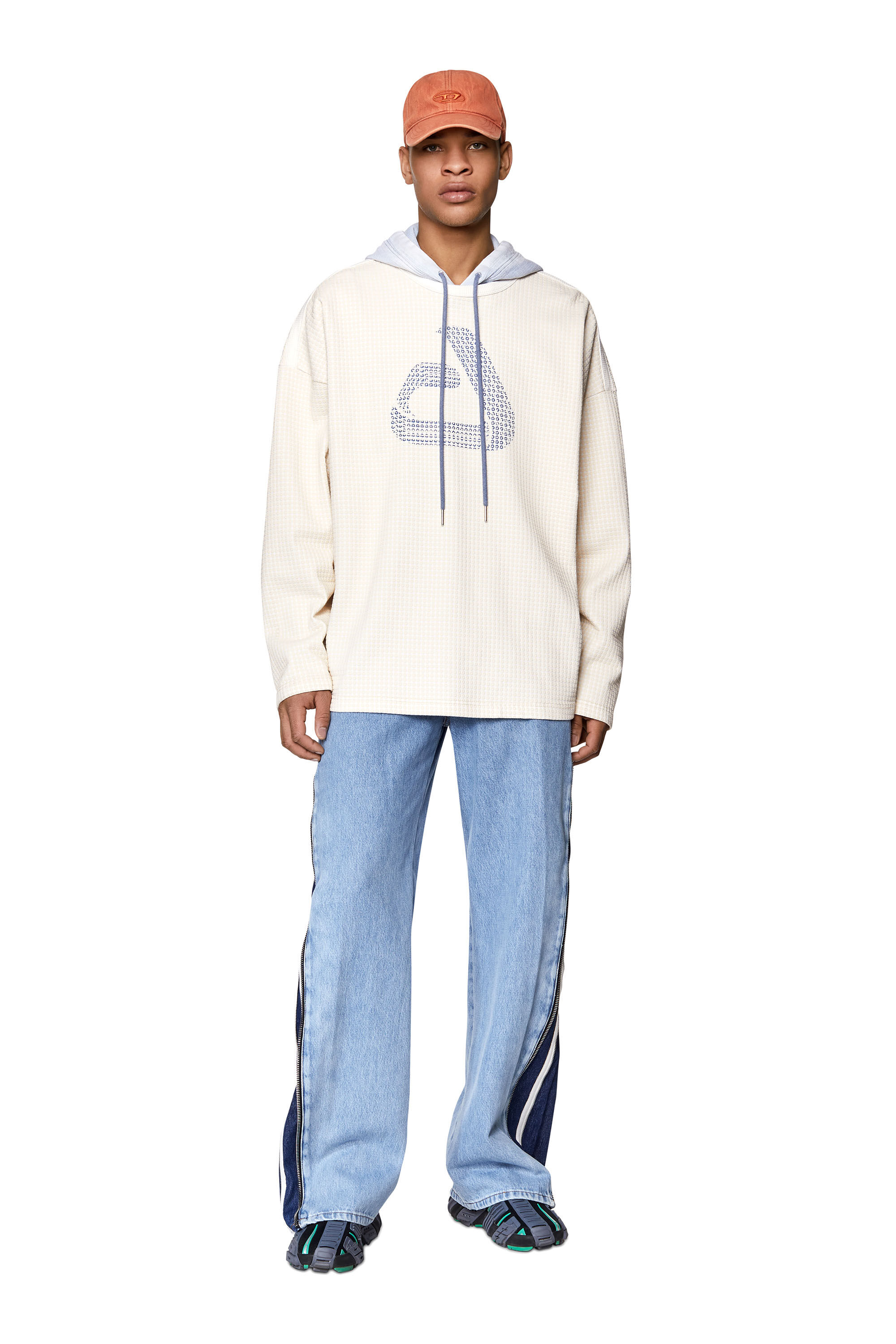 Diesel - 1955 D-Rekiv 09D17 Straight Jeans, Light Blue - Image 1