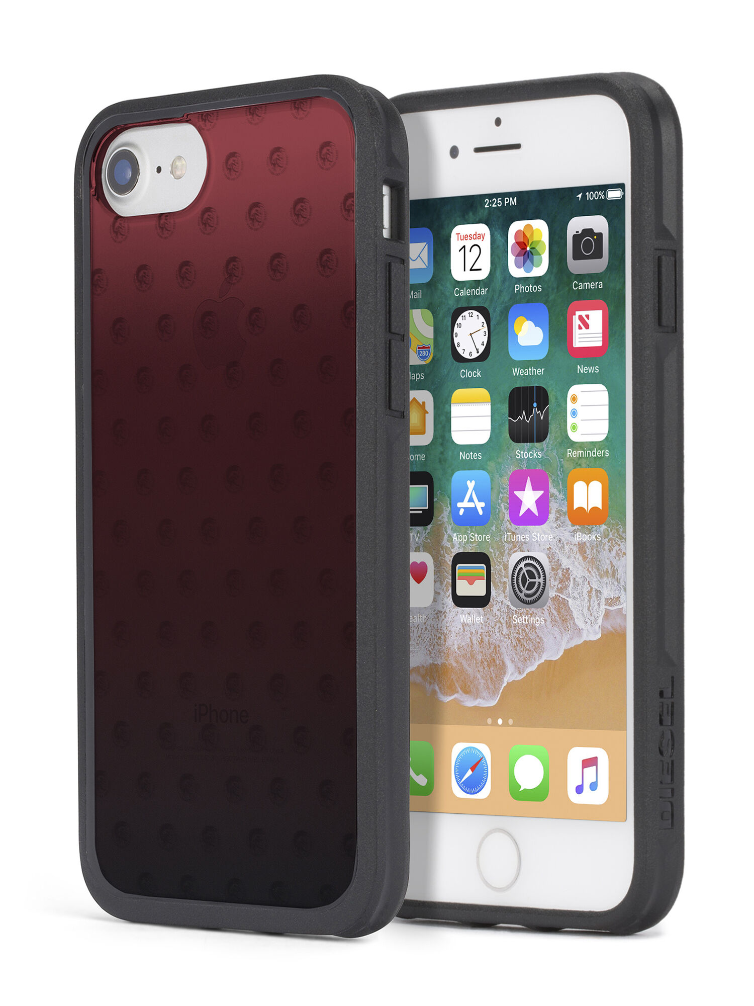 Diesel - MOHICAN HEAD DOTS RED IPHONE 8/7/6s/6 CASE,  - Image 1