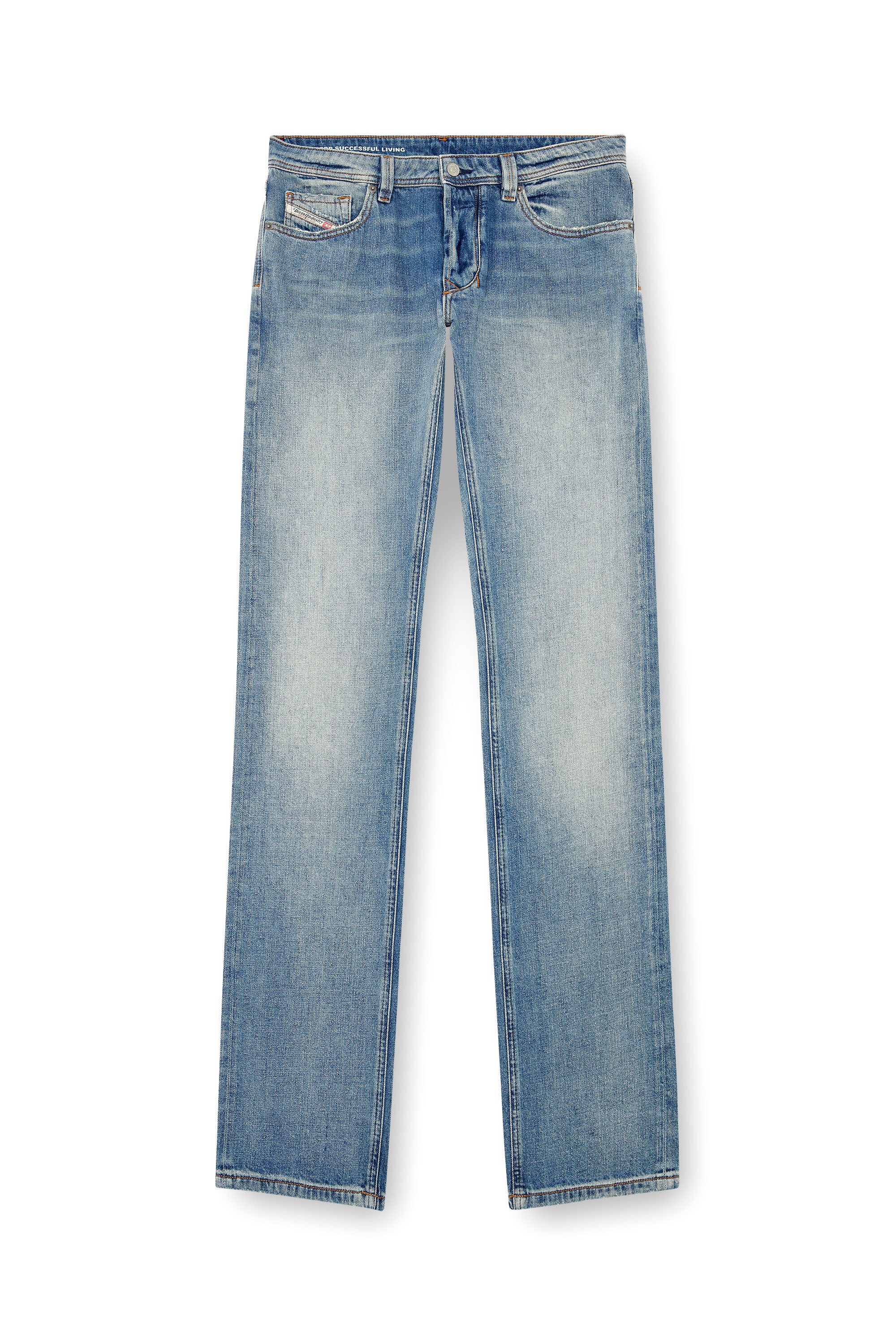 Diesel - Male Straight Jeans 1985 Larkee 0GRDN, Light Blue - Image 2