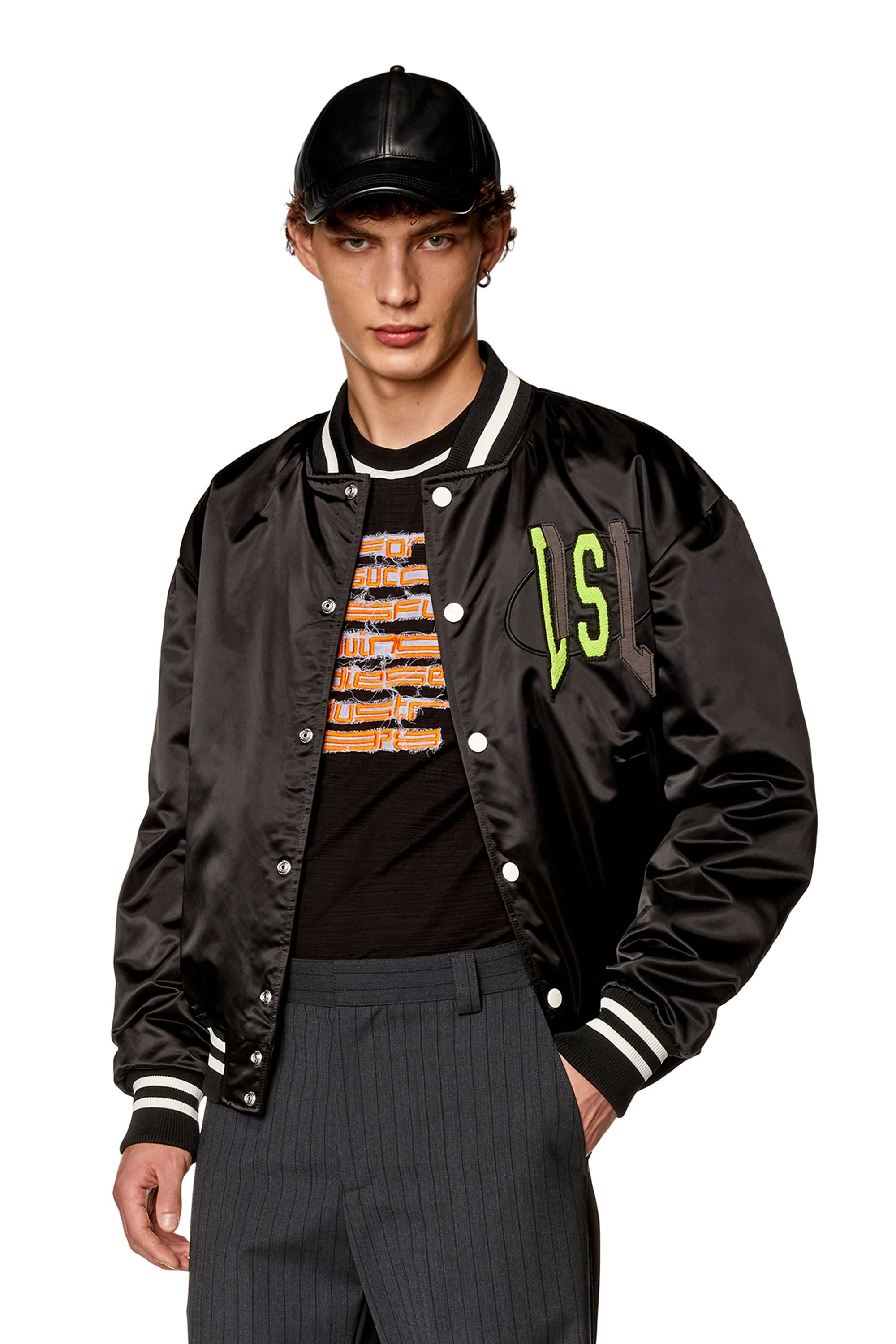 Diesel varsity jacket hot sale