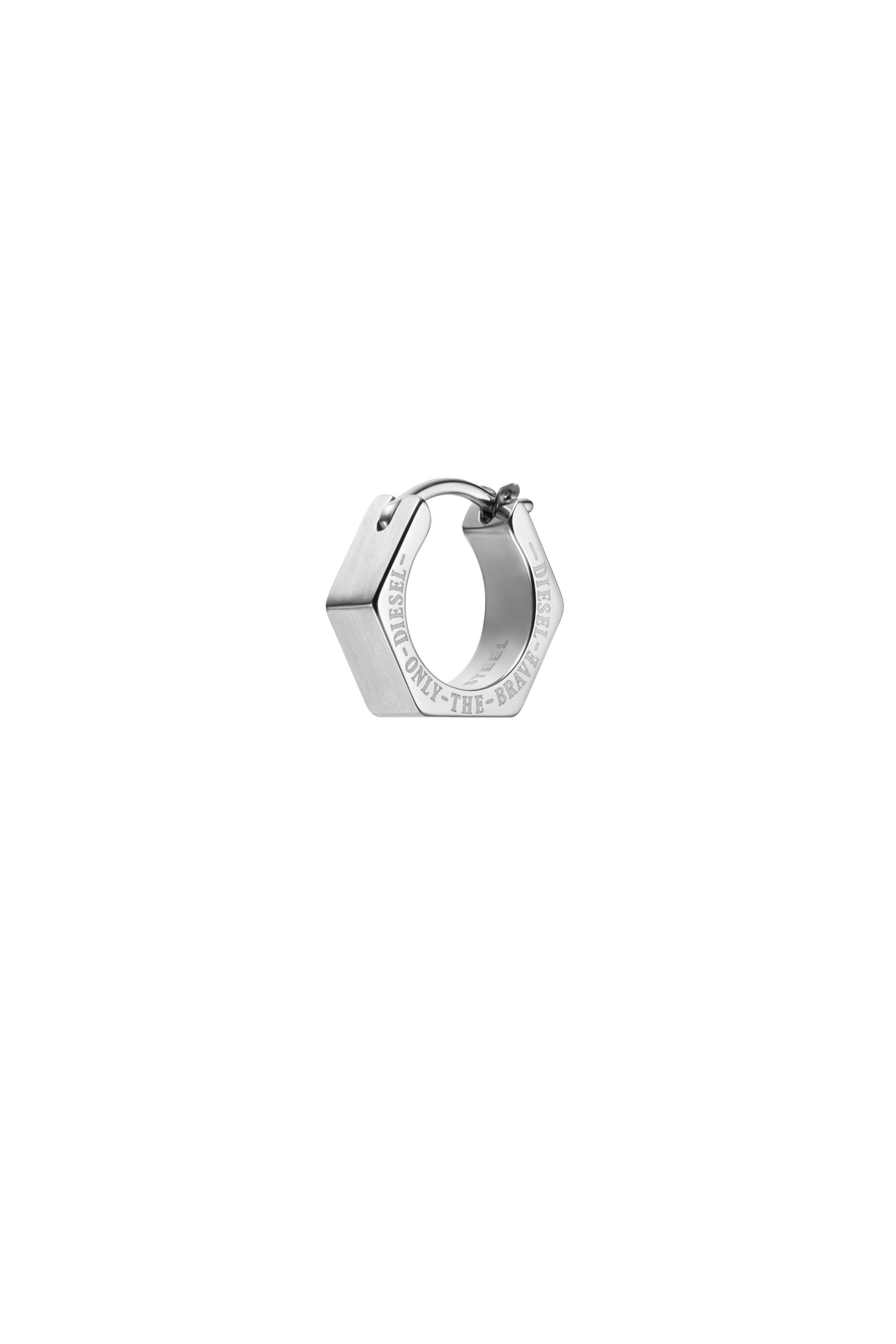 日本に DX1345: Diesel | earring hoop steel Stainless アクセサリー