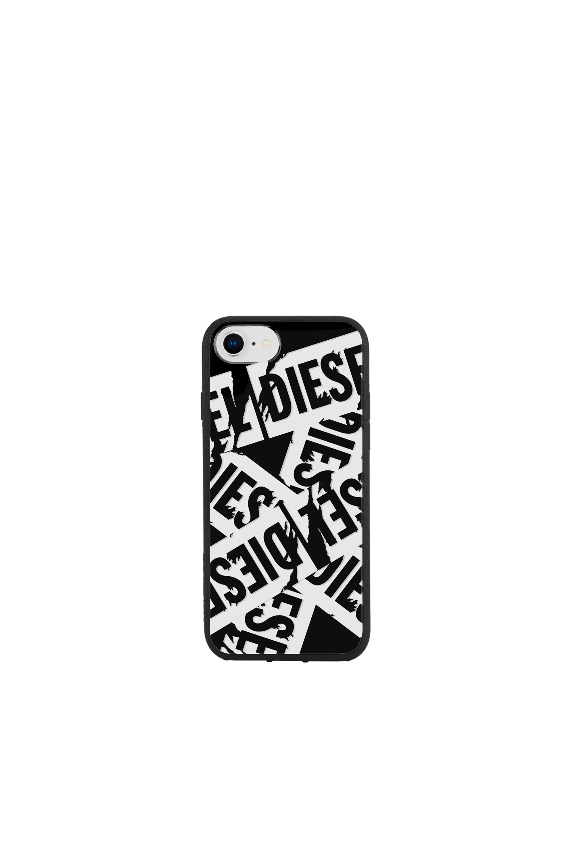 Diesel - MULTI TAPE BLACK/WHITE IPHONE 8/7/6S/6 CASE, Coque noire et blanche avec bandes, iPhone 8/7/6s/6 Mixte in Noir - 2